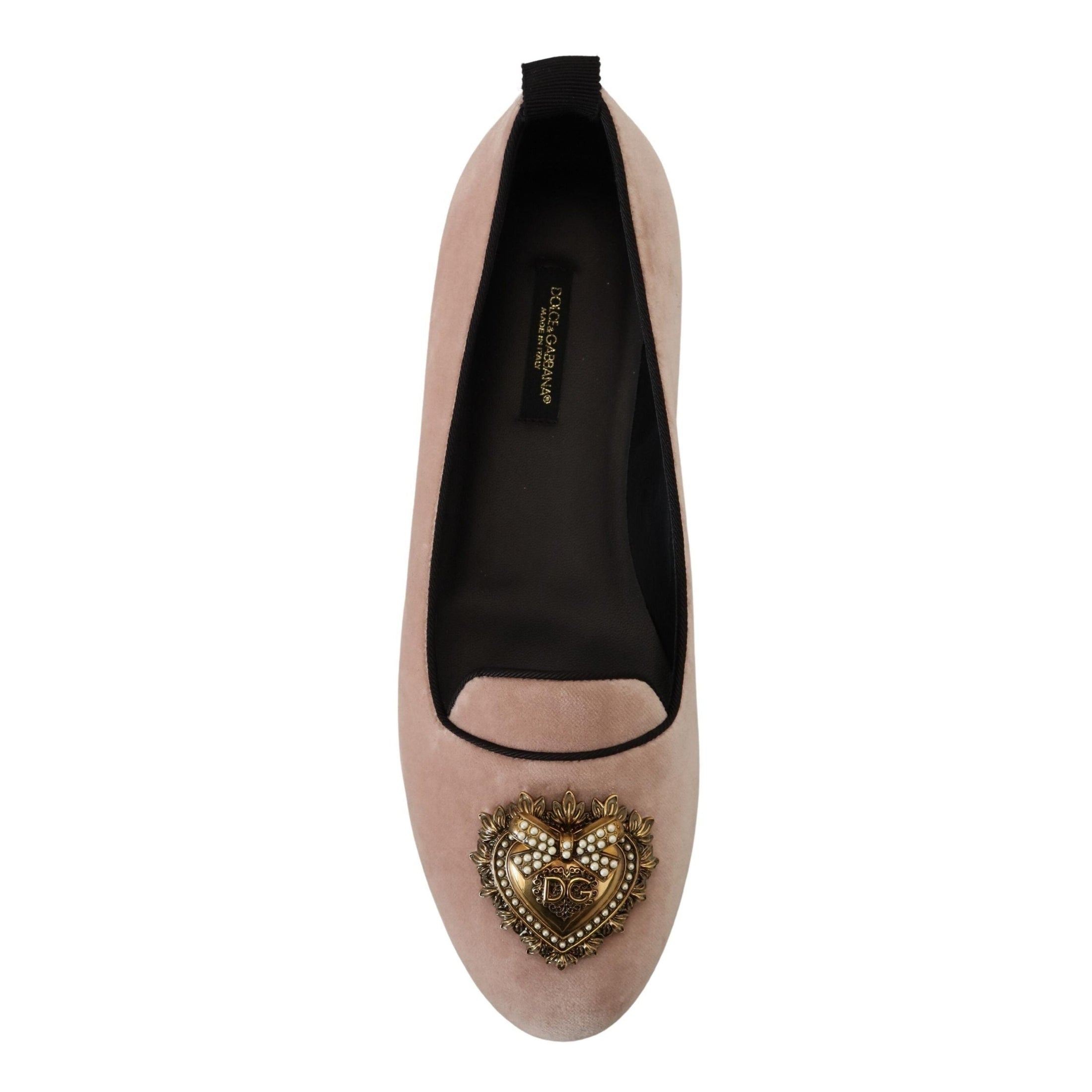 Elegant Pink Velvet Devotion Loafers