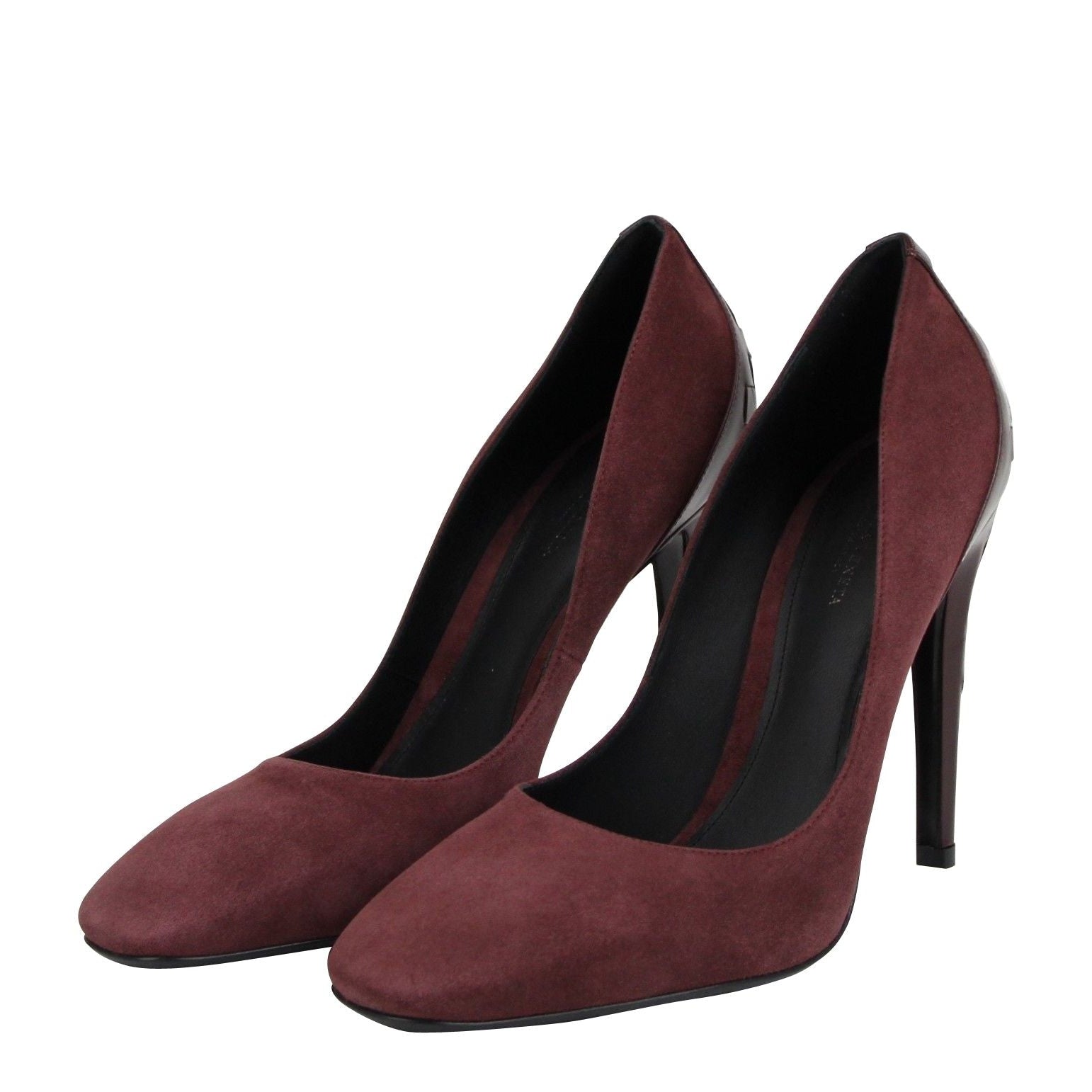 Women's Dark Rose Suede Leather Luxe Heels