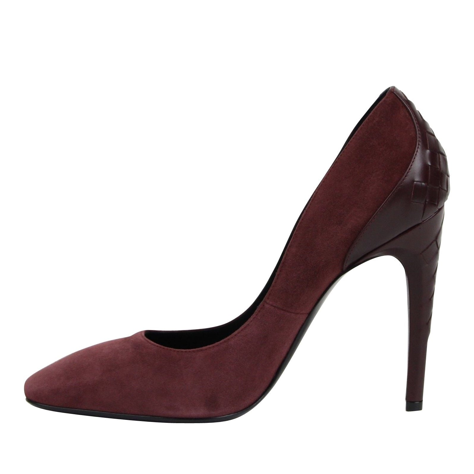 Women's Dark Rose Suede Leather Luxe Heels