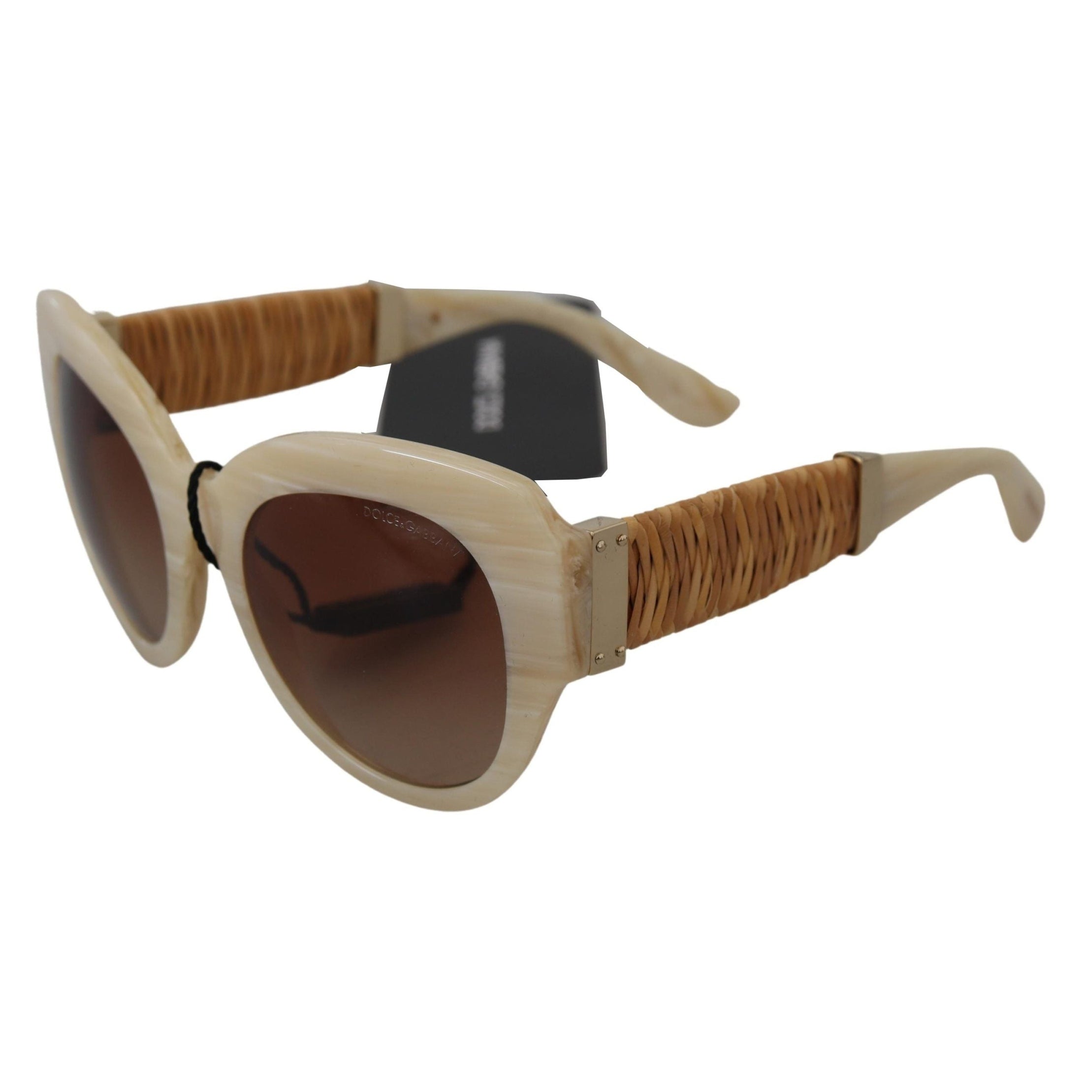 Beige Chic Acetate Women's Sunglasses