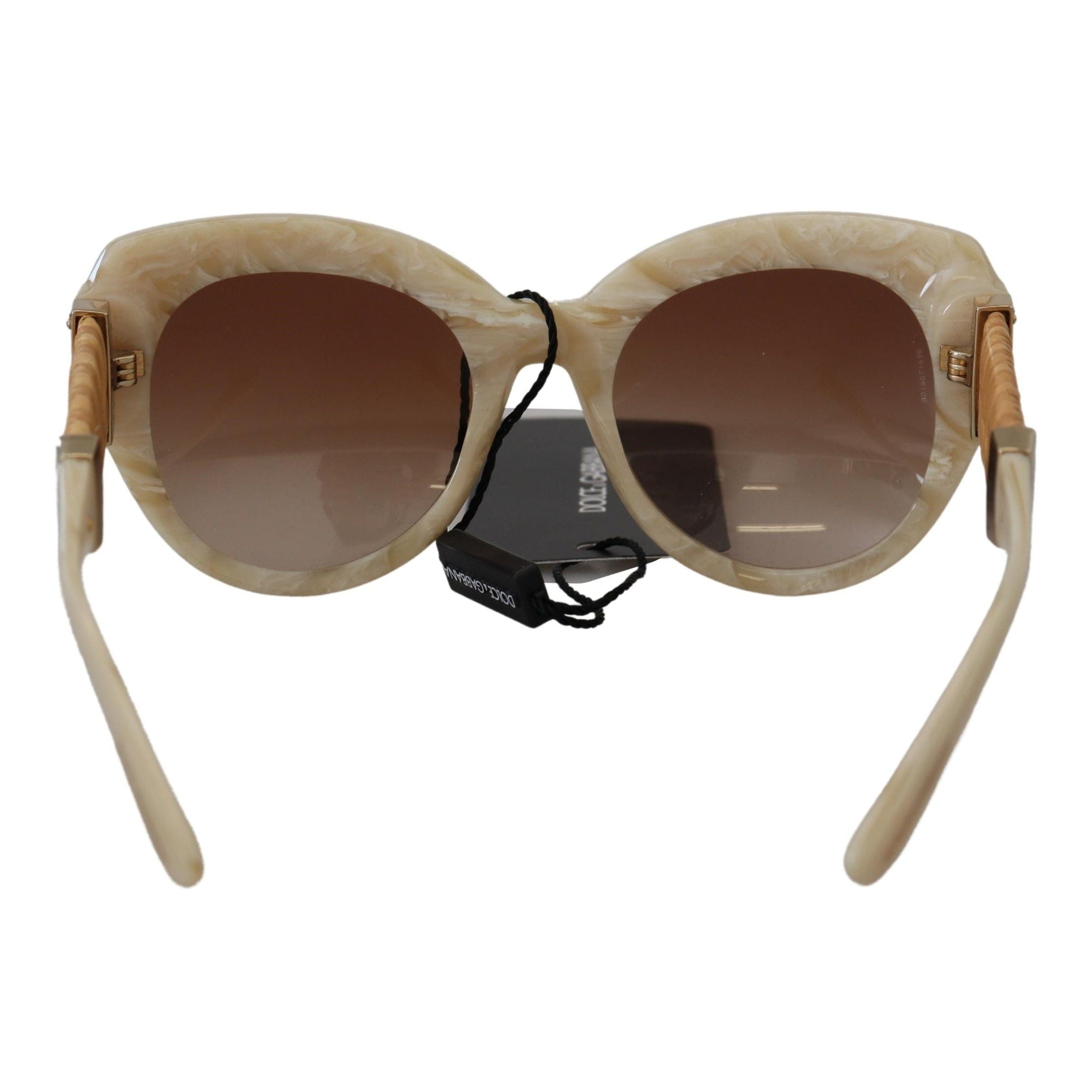 Beige Chic Acetate Women's Sunglasses