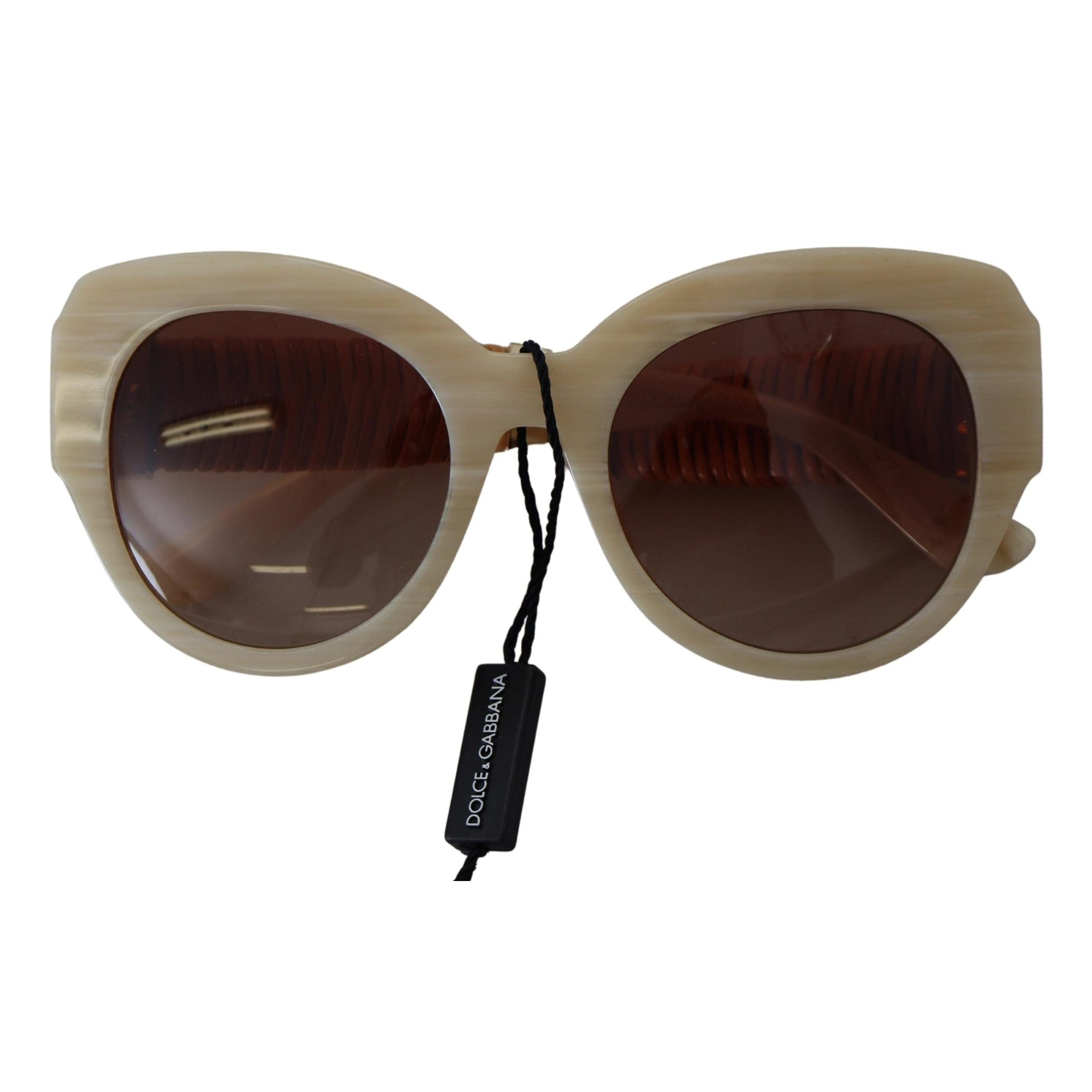 Beige Chic Acetate Women's Sunglasses