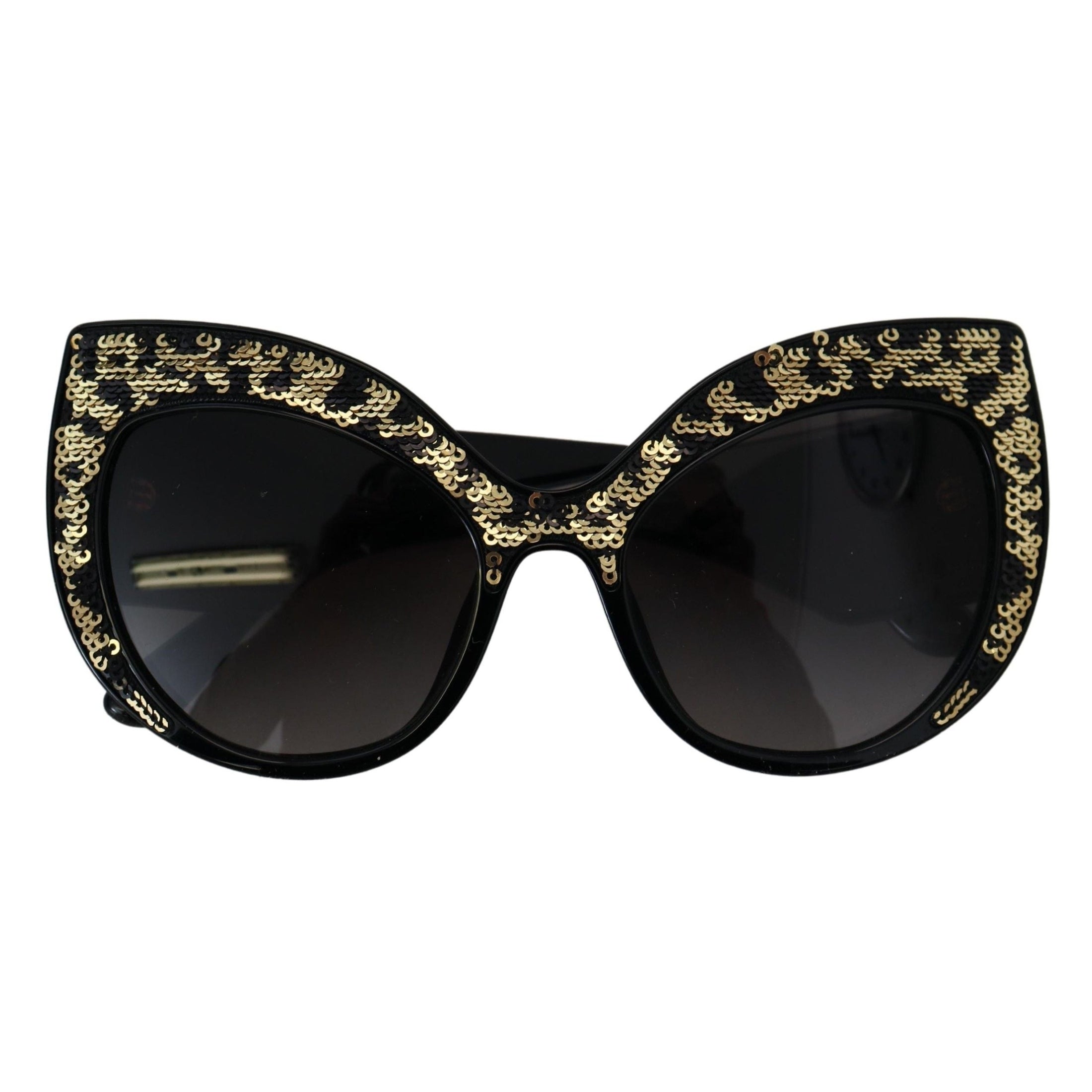 Butterfly Polarized Sequin Sunglasses