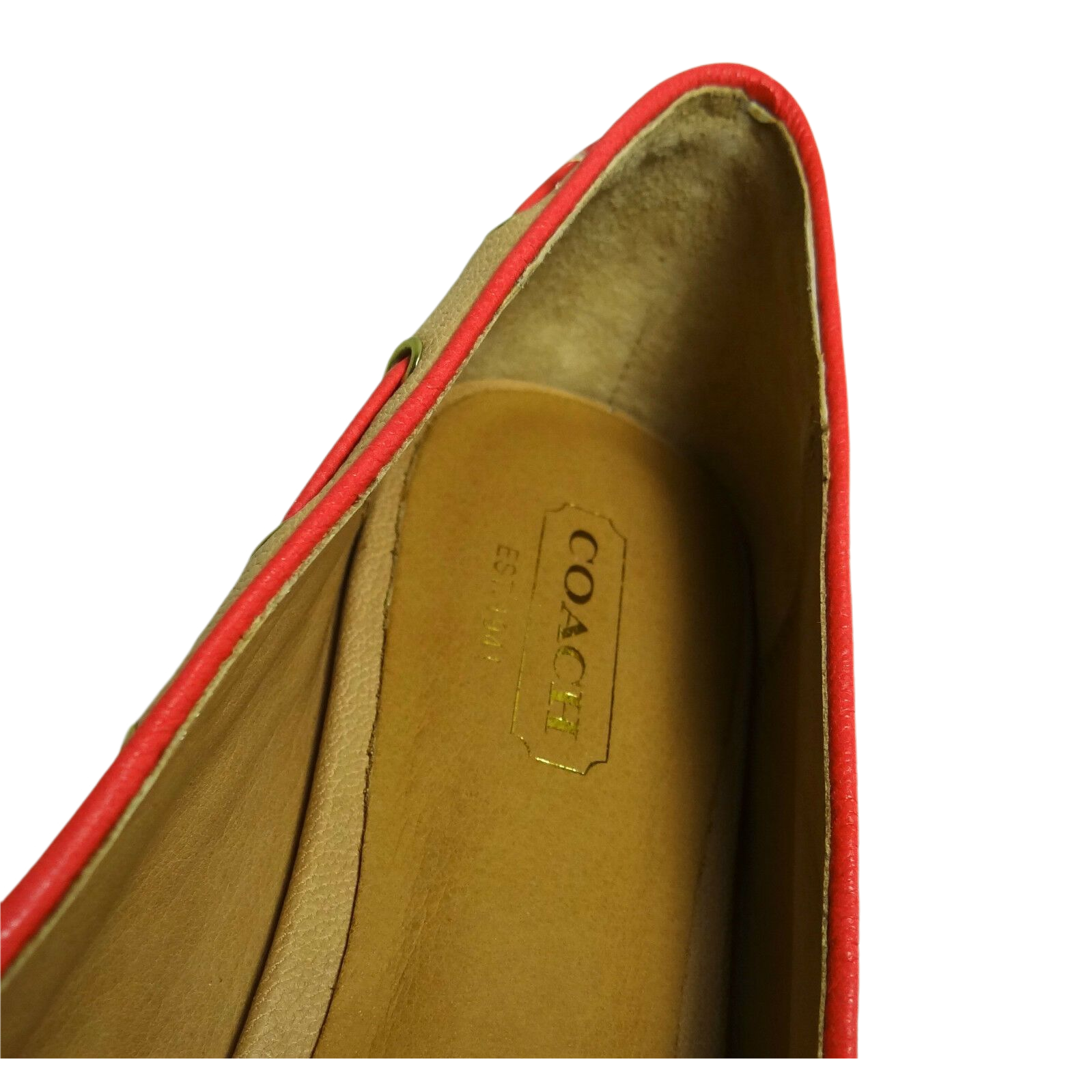 Manika Soft Tan Leather Flat Shoes