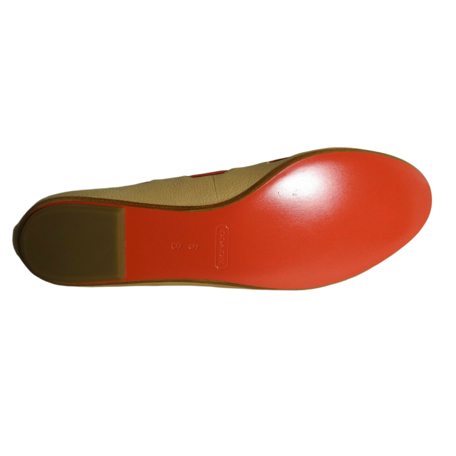 Manika Soft Tan Leather Flat Shoes