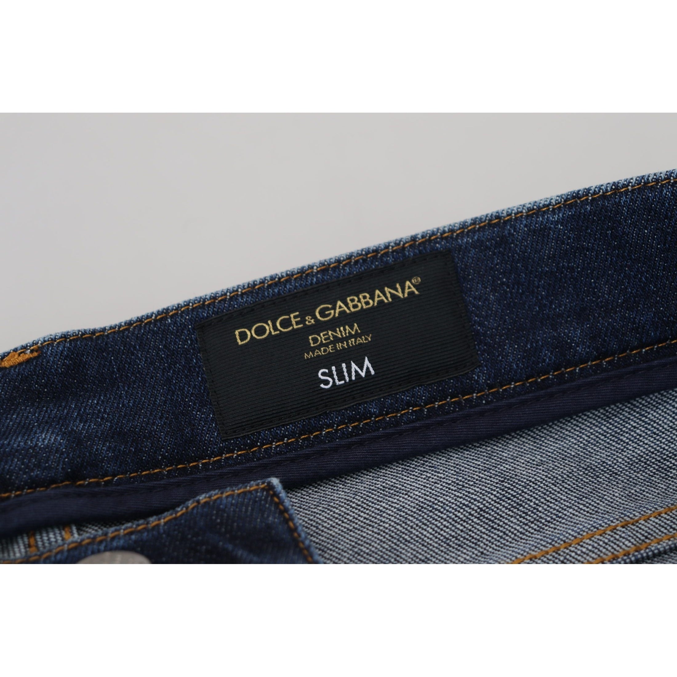 Chic Slim Fit Italian Denim Sensation