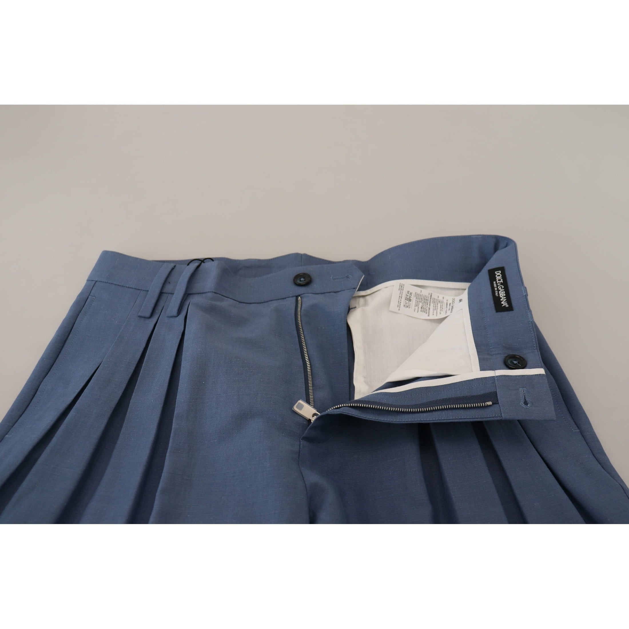 Elegant Regular Fit Dress Pants in Blue