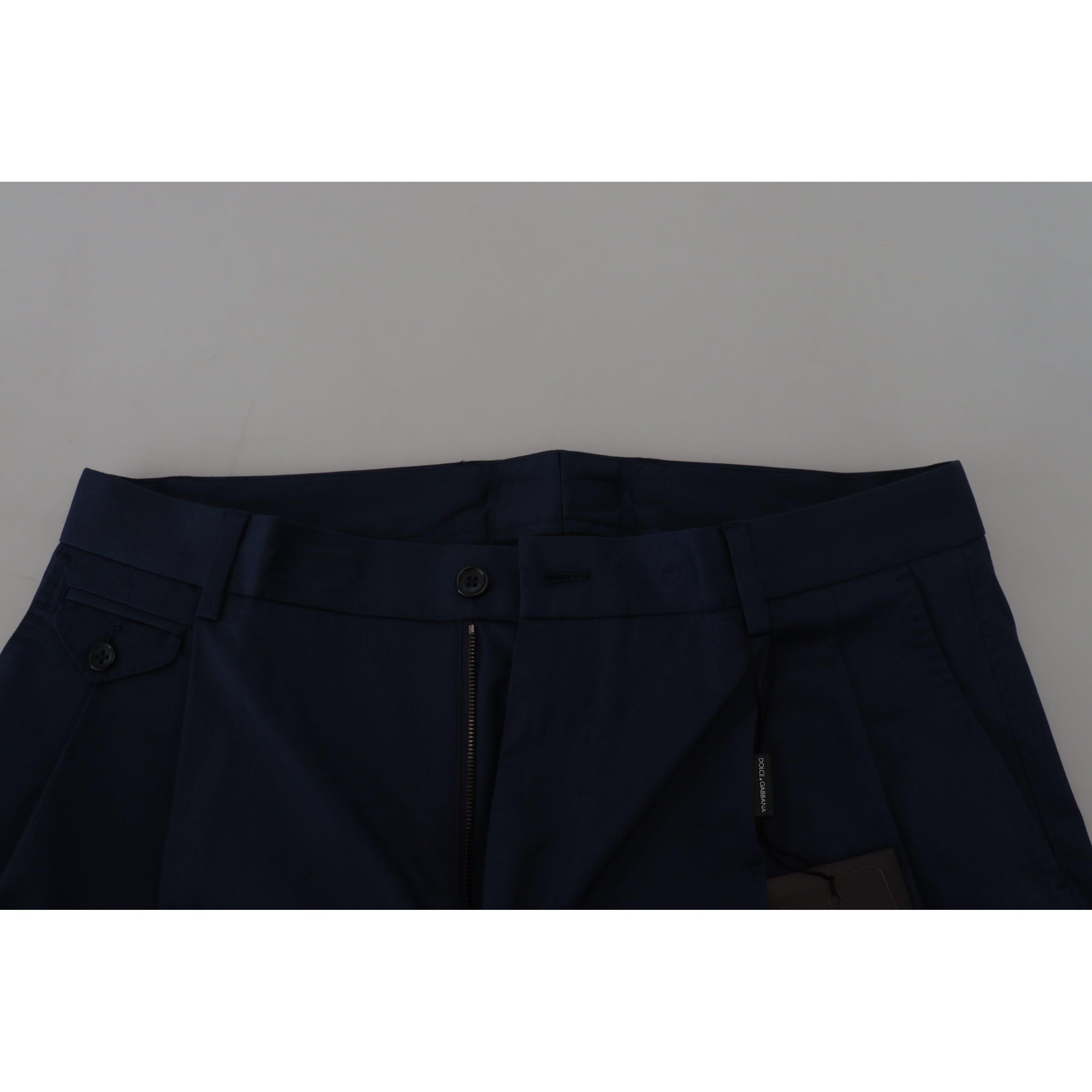 Elegant Blue Chino Shorts – Regular Fit