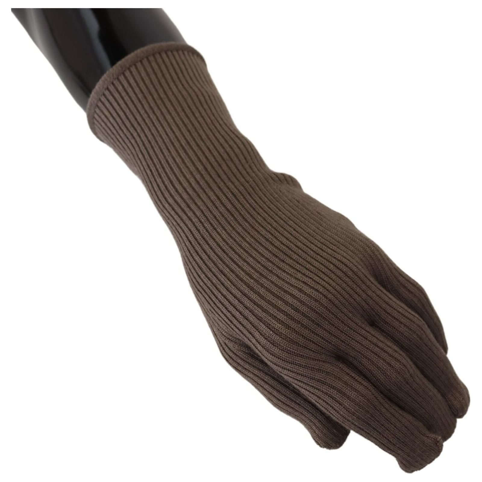 Elegant Cashmere-Silk Blend Winter Gloves