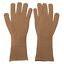 Elegant Beige Cashmere Winter Gloves