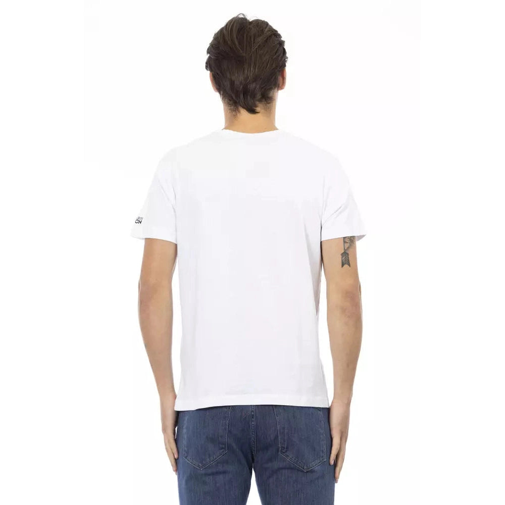 White Cotton Men TShirt