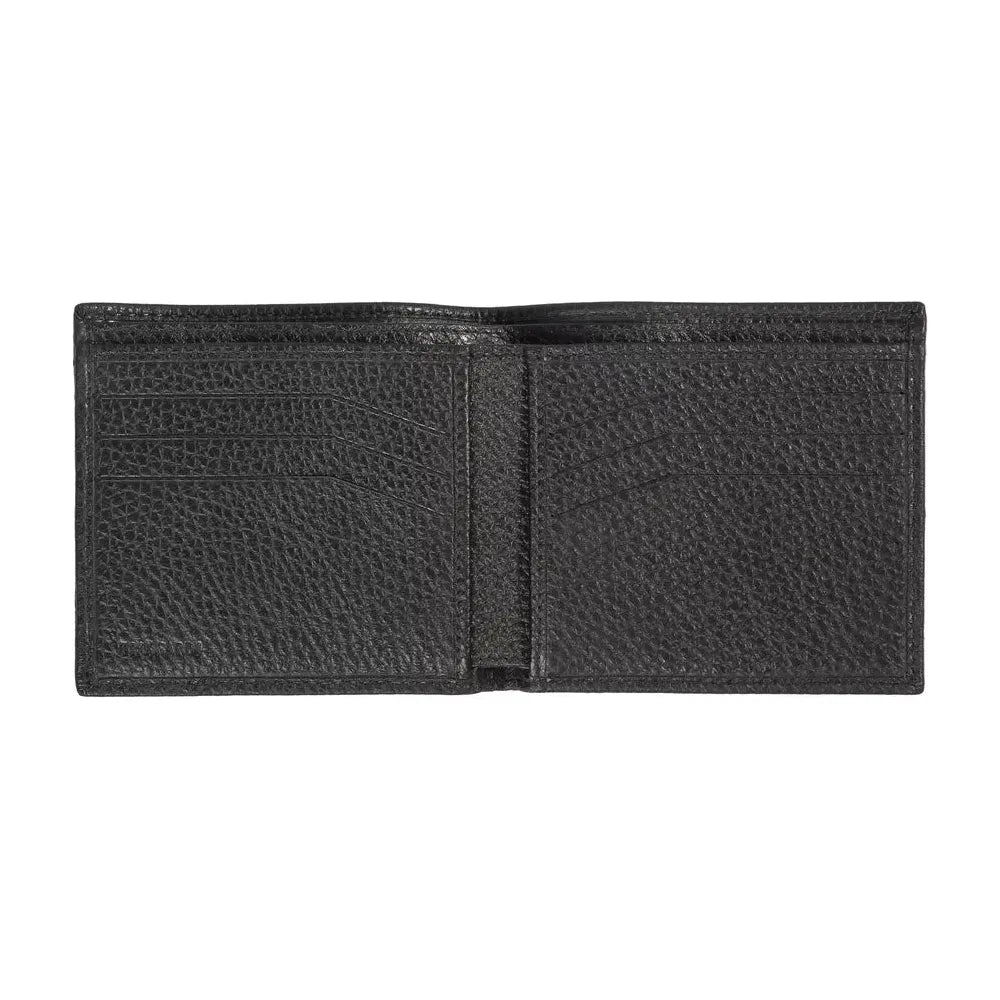 Black Leather Men Wallet