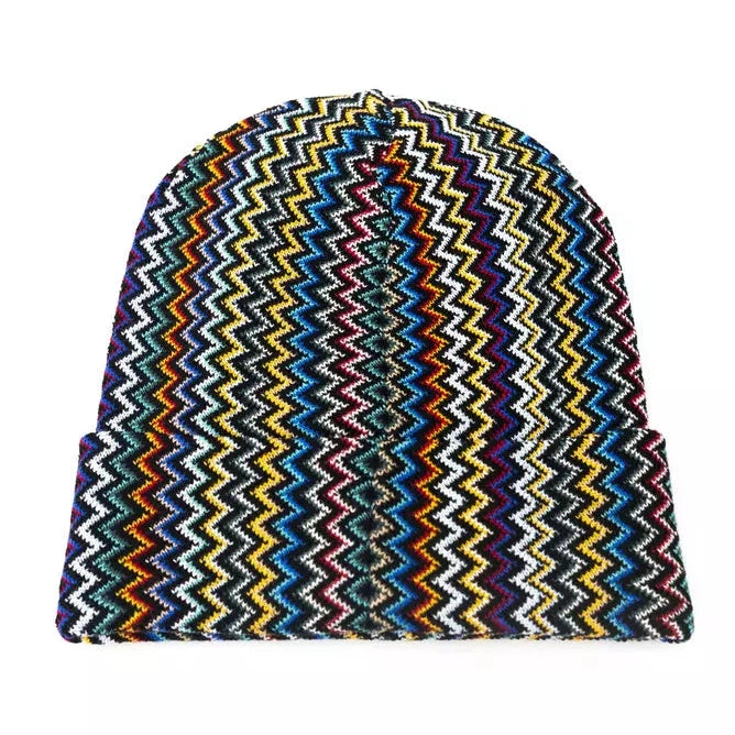 Multicolor Wool Men Hat