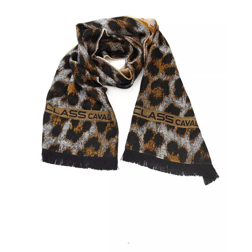 Brown Wool Men Scarf