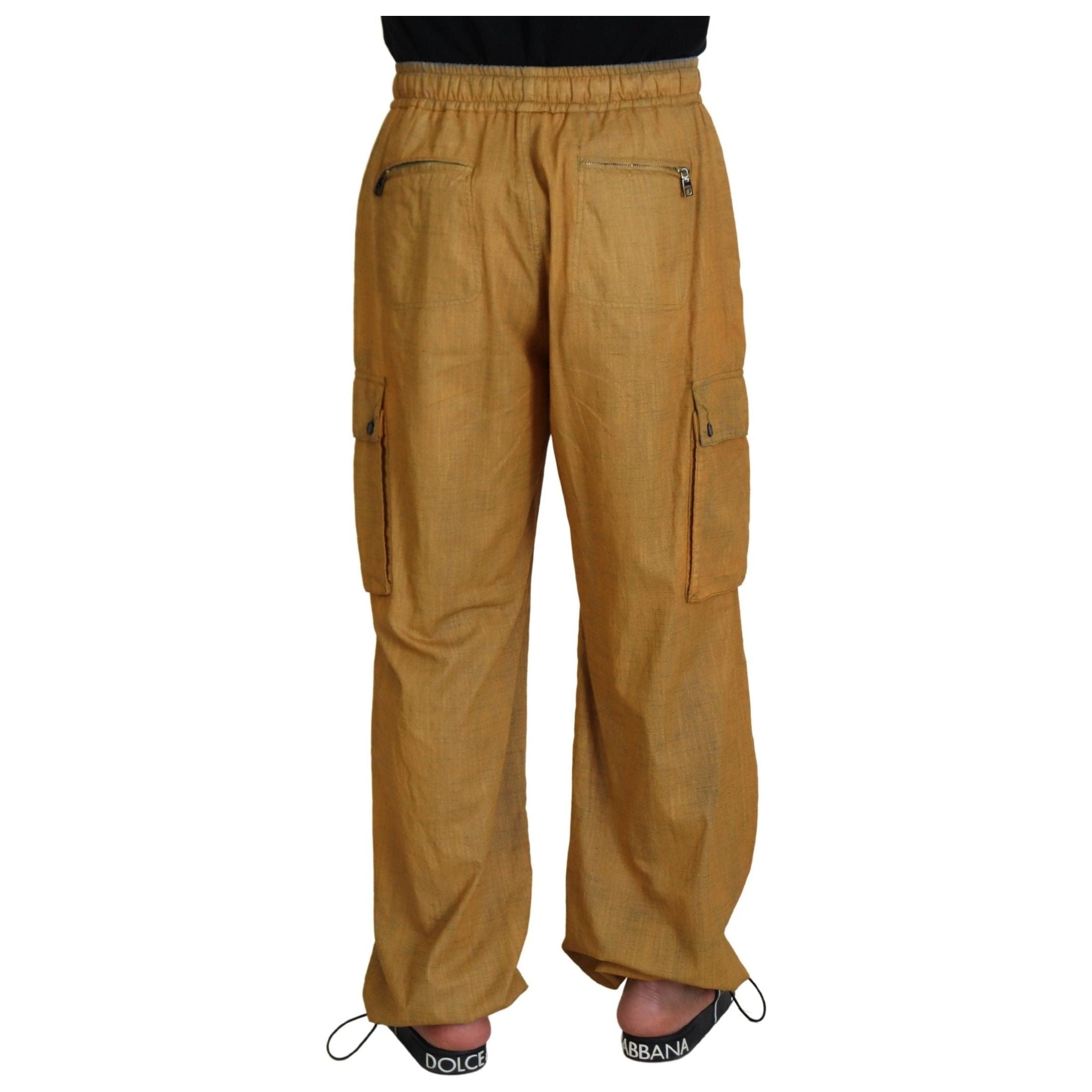 Elegant Italian Linen Trousers