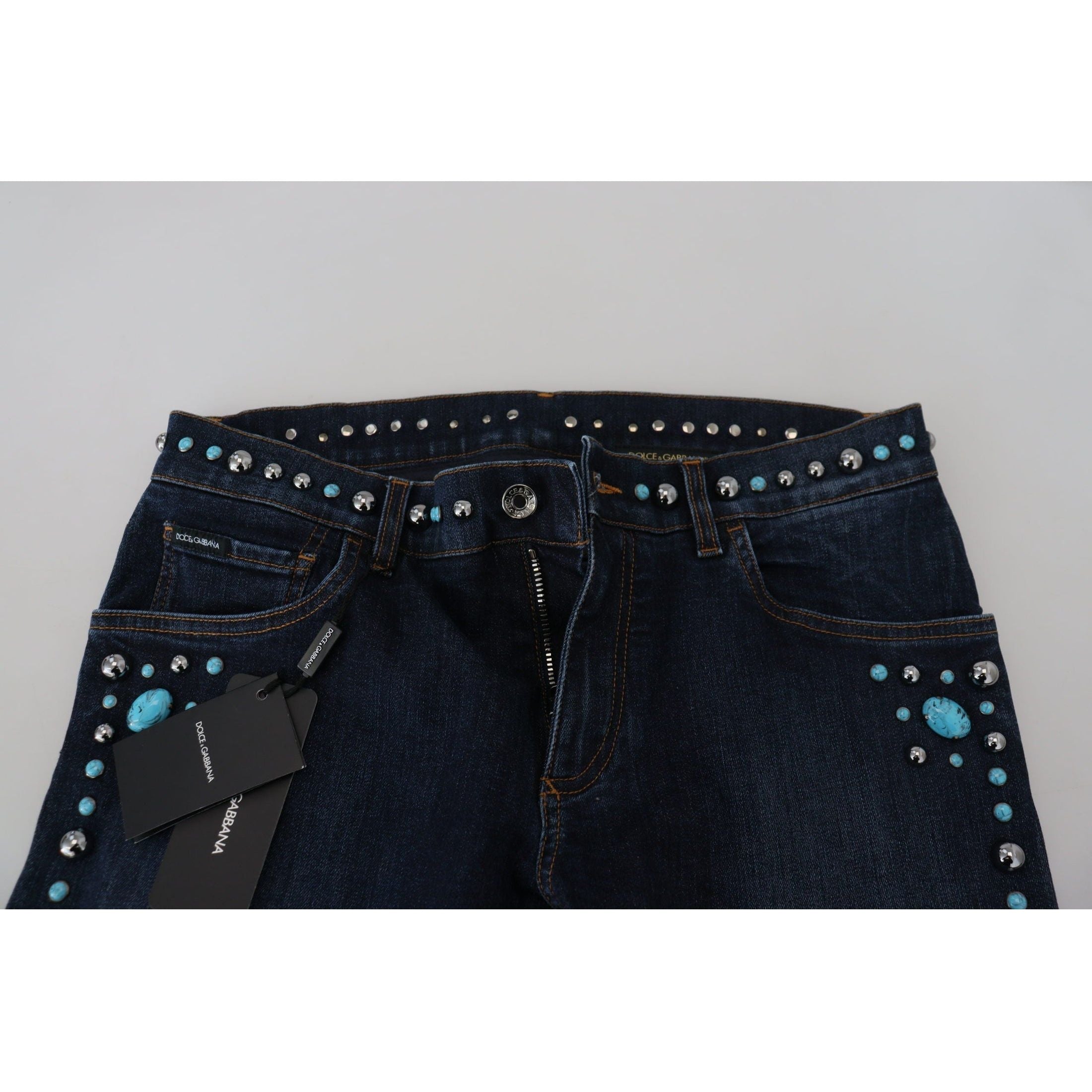 Studded Opulence Denim Jeans