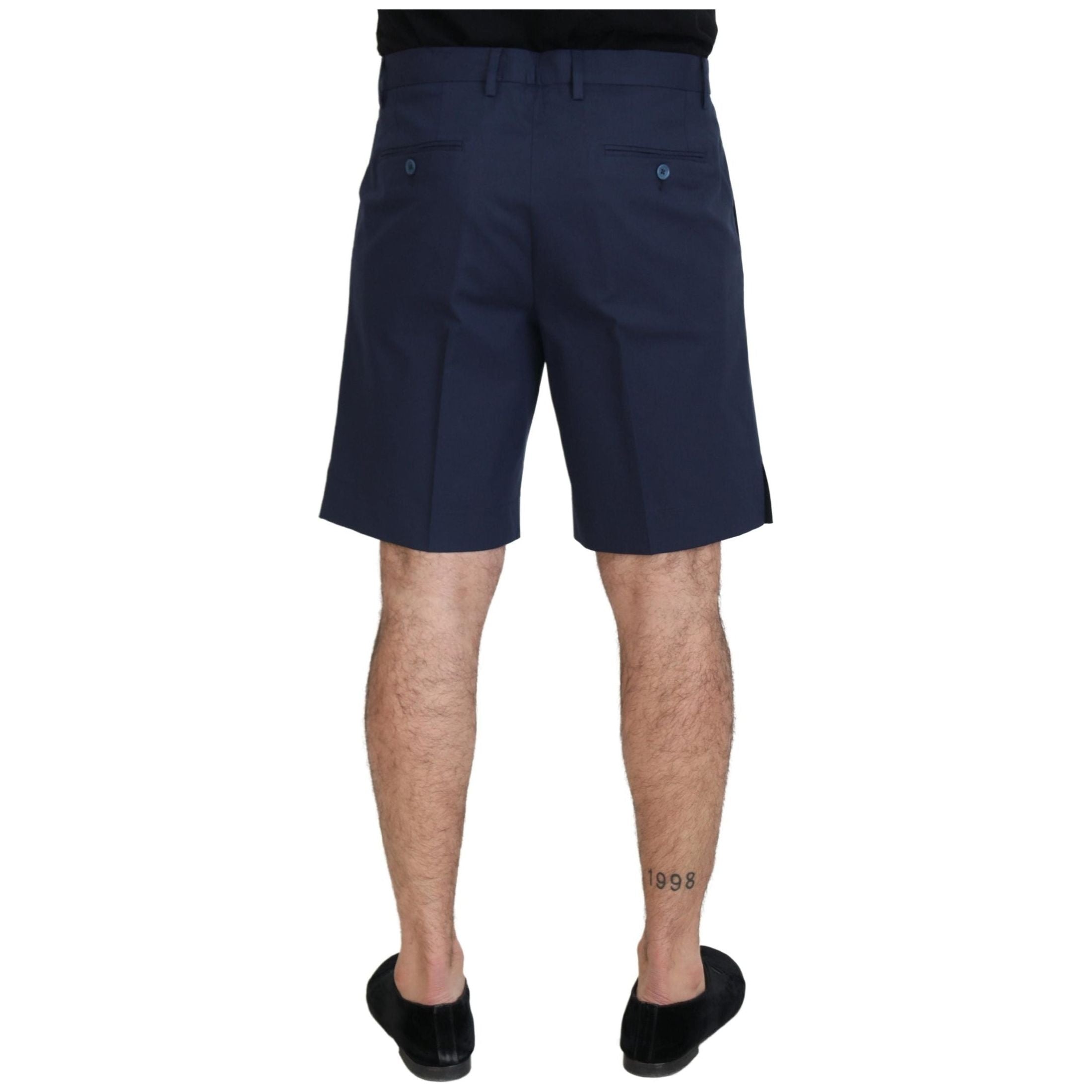 Elegant Blue Chino Shorts