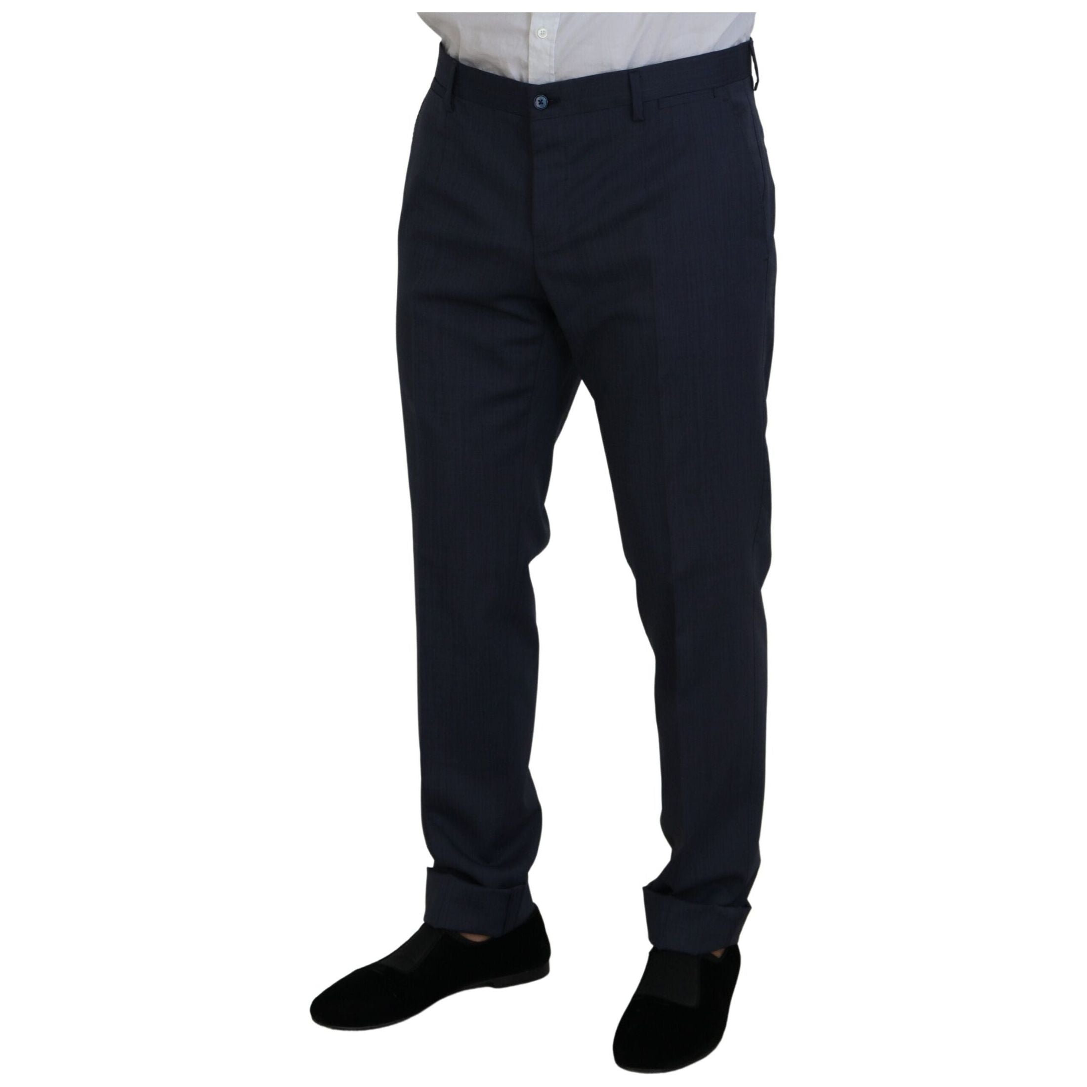 Elegant Blue Martini Men's Slim Fit Suit