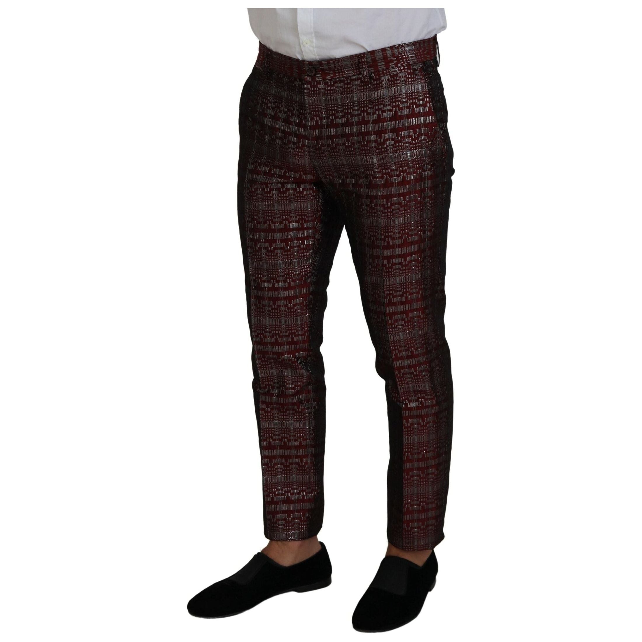 Bordeaux Fantasy Slim Fit Two-Piece Suit