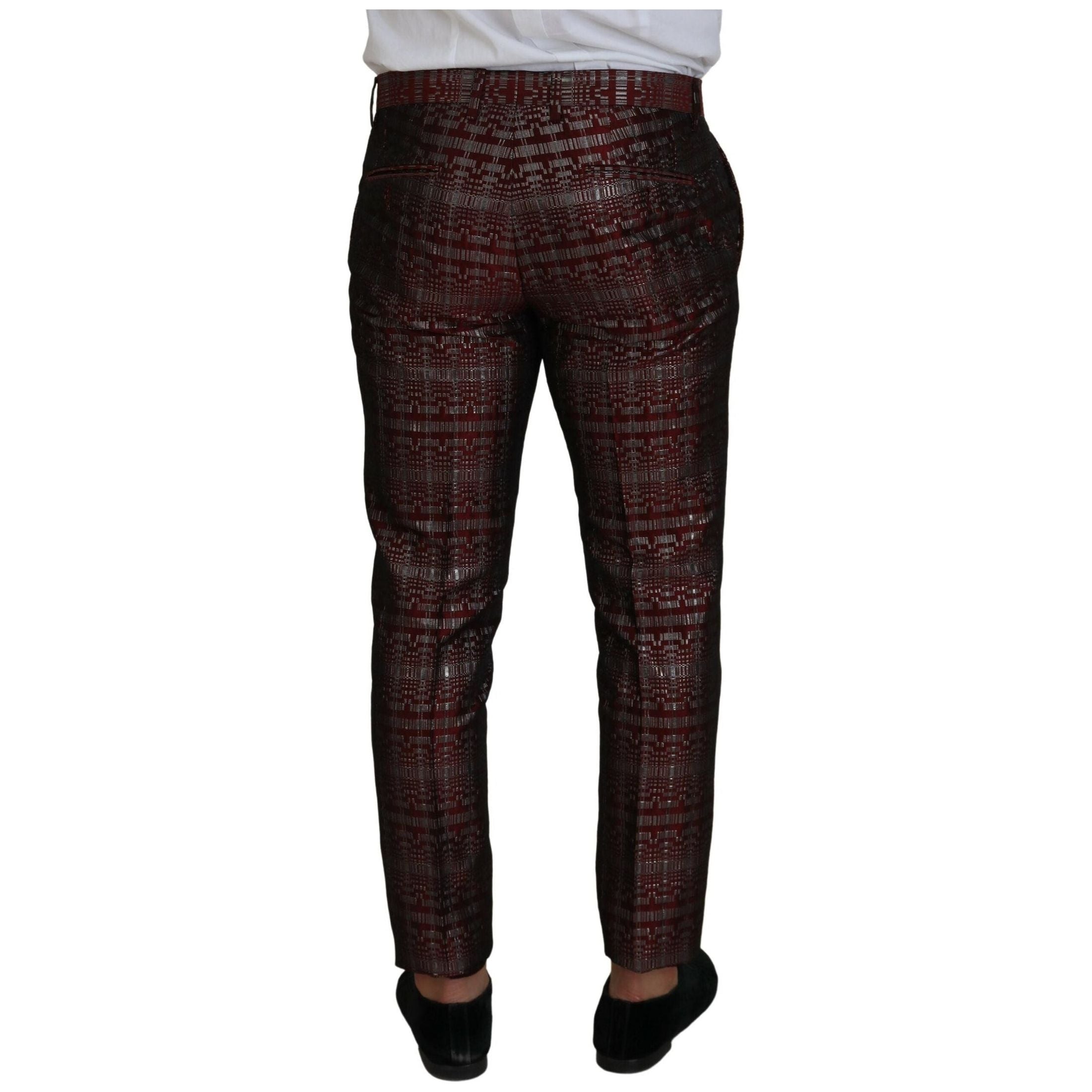 Bordeaux Fantasy Slim Fit Two-Piece Suit