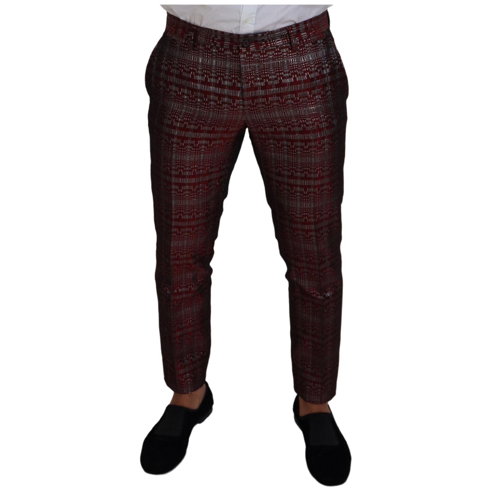 Bordeaux Fantasy Slim Fit Two-Piece Suit