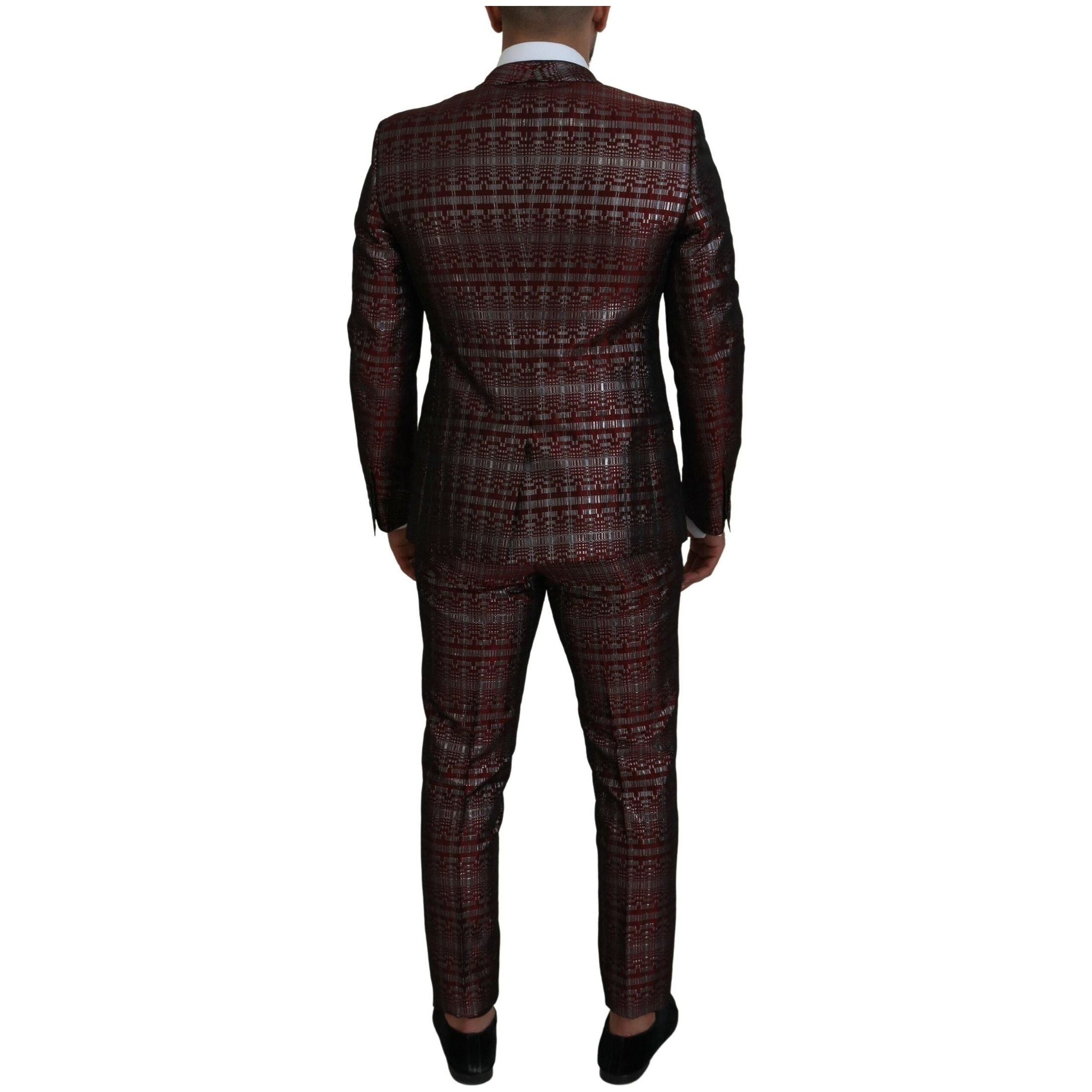 Bordeaux Fantasy Slim Fit Two-Piece Suit