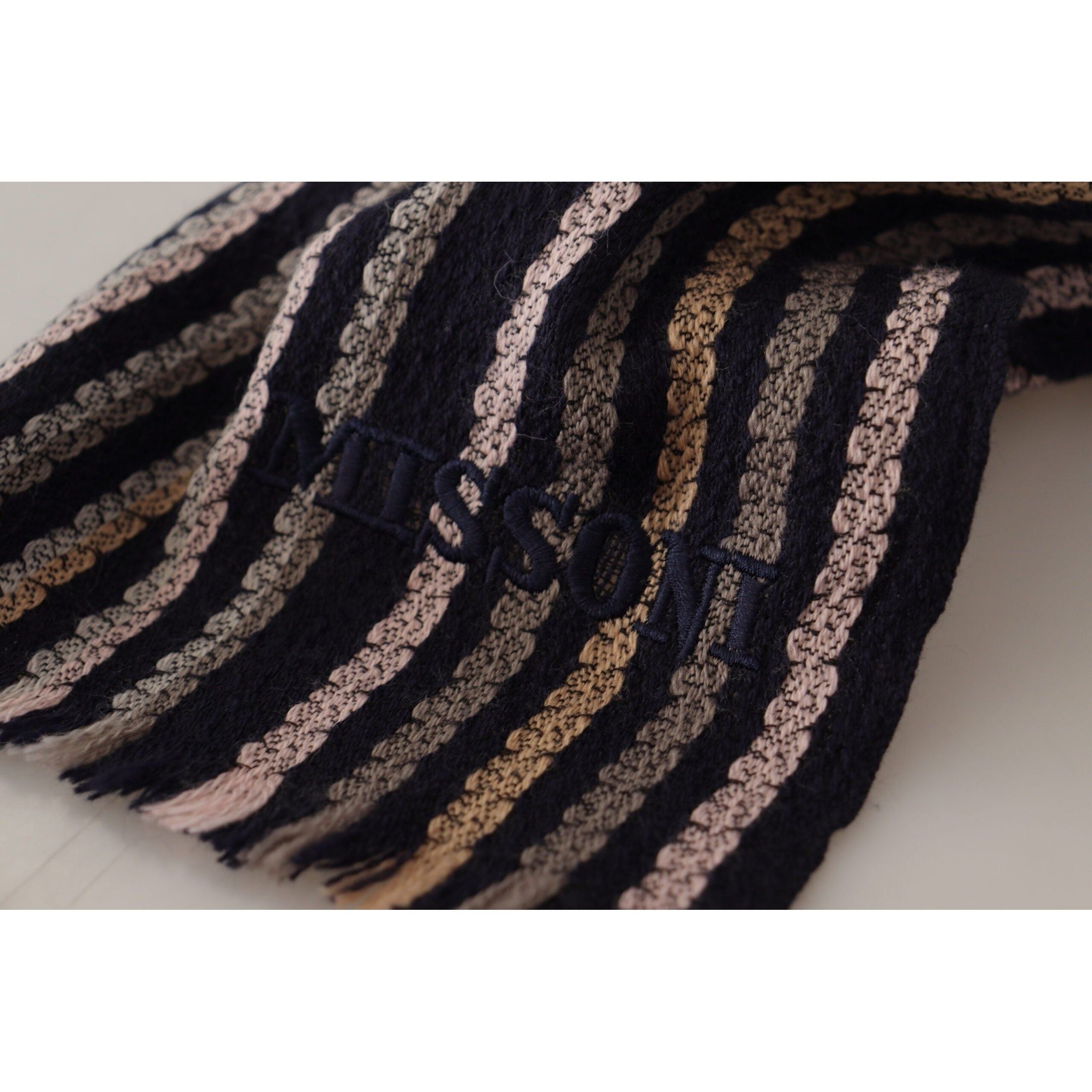 Authentic Multicolor Wool Mens Scarf