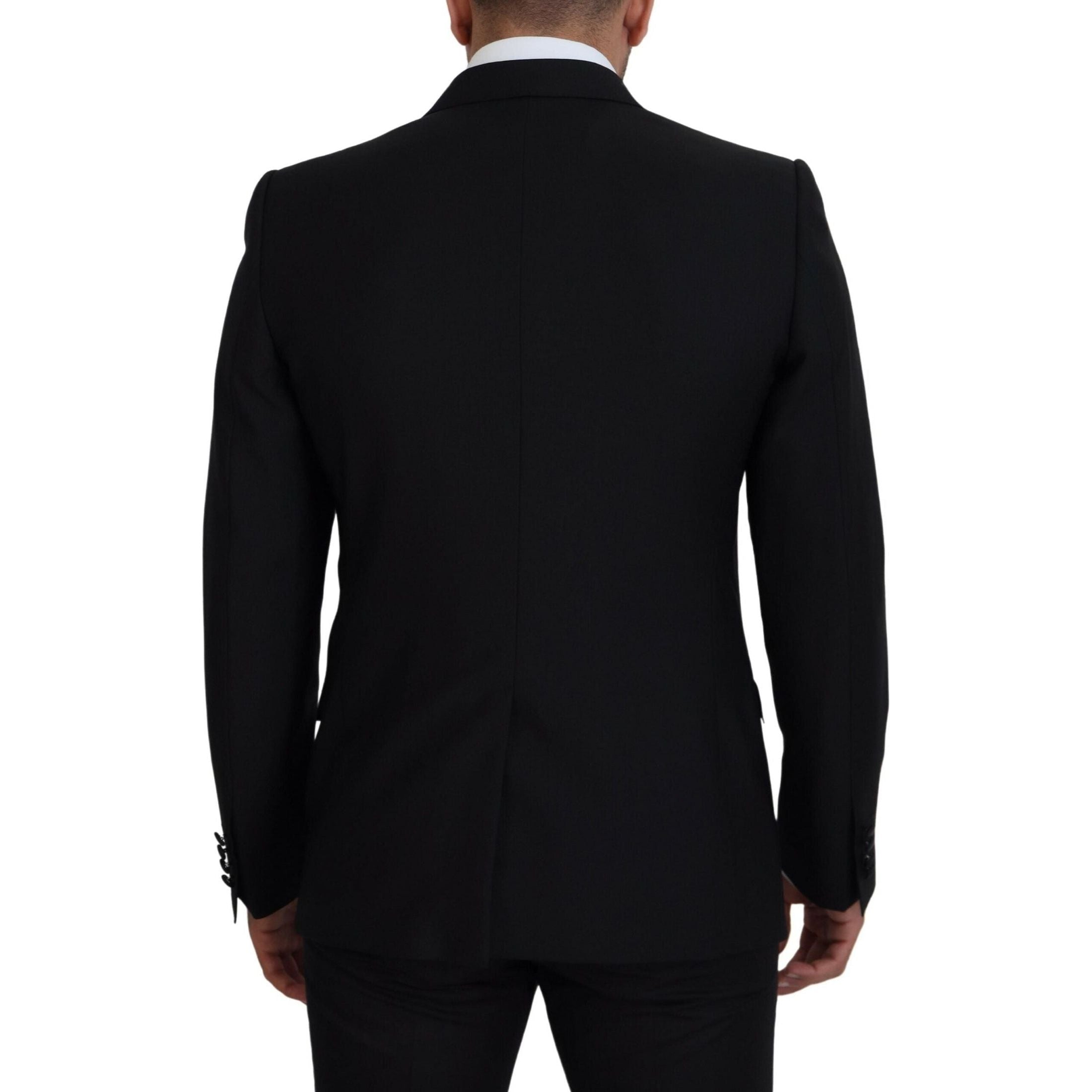 Elegant Martini Black Formal Blazer