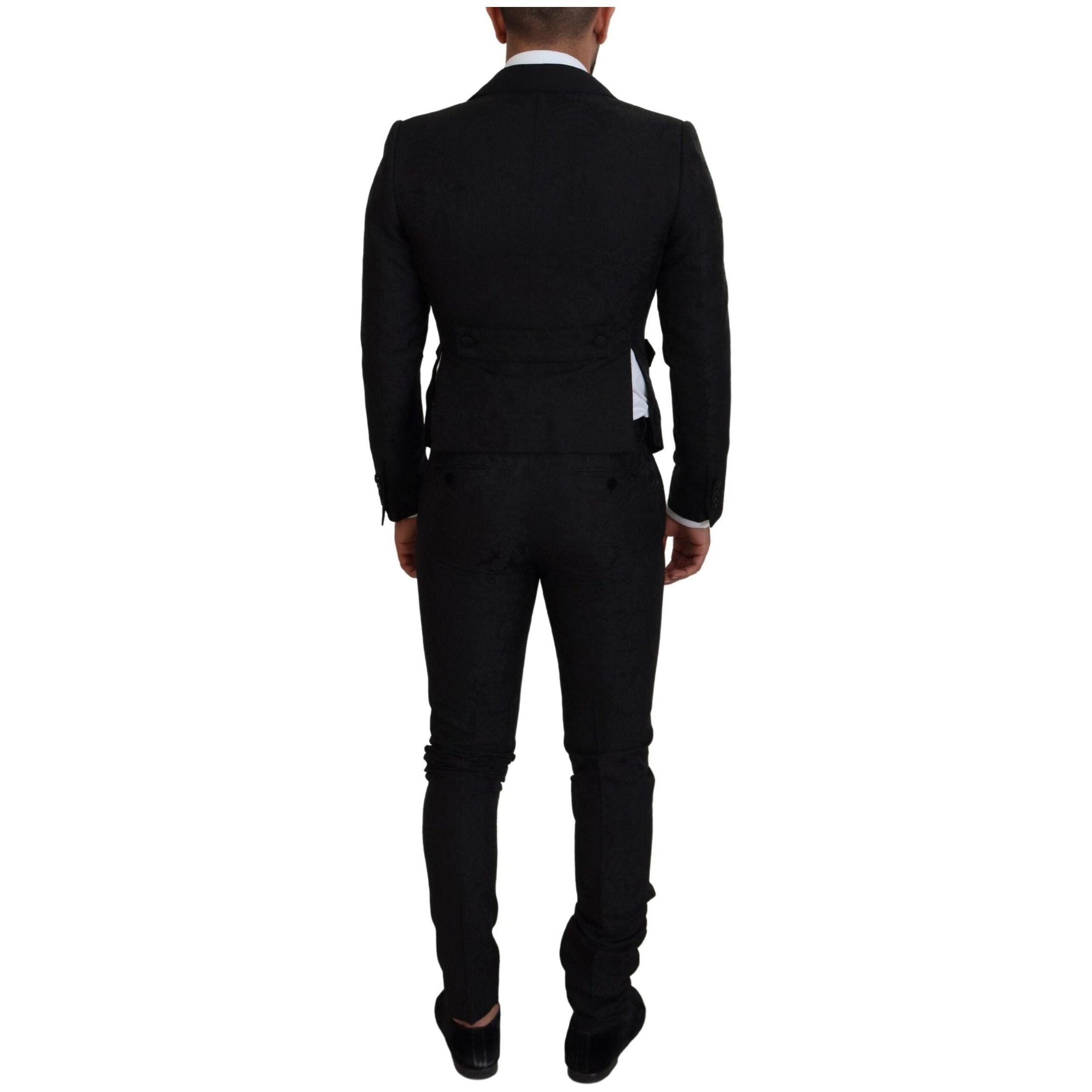 Elegant Black Martini Suit for the Modern Man