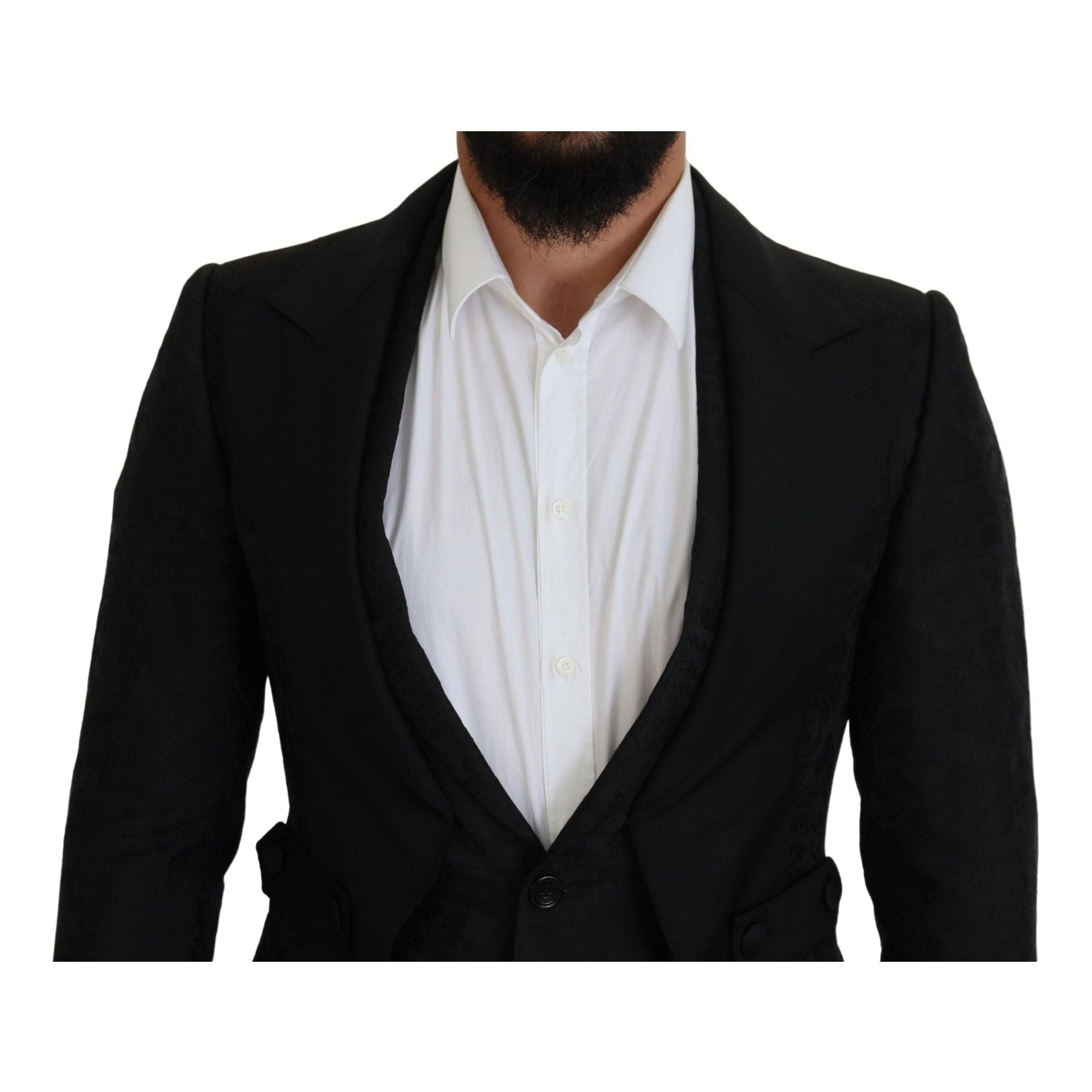 Elegant Black Martini Suit for the Modern Man