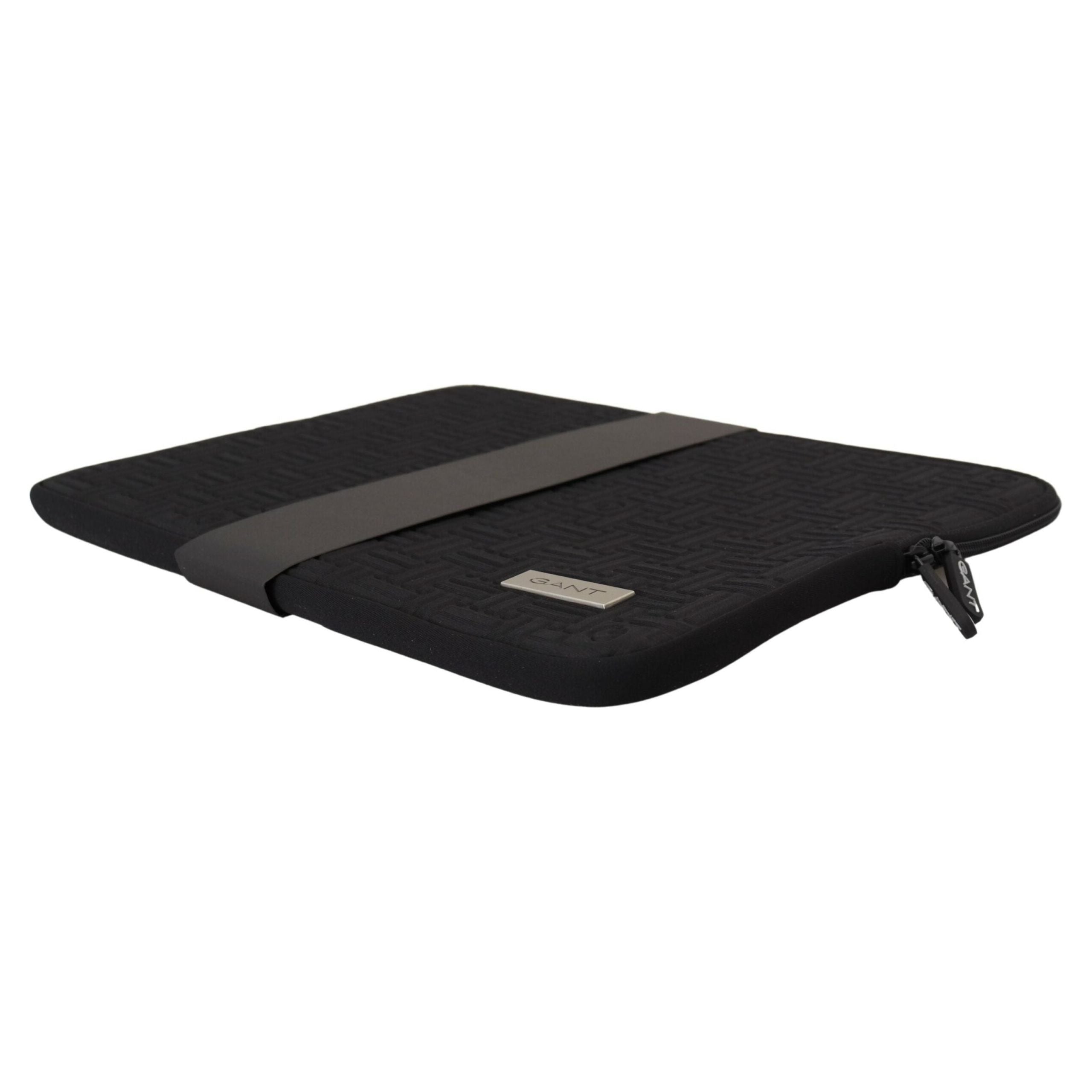 Sleek Black Neoprene Laptop Sleeve