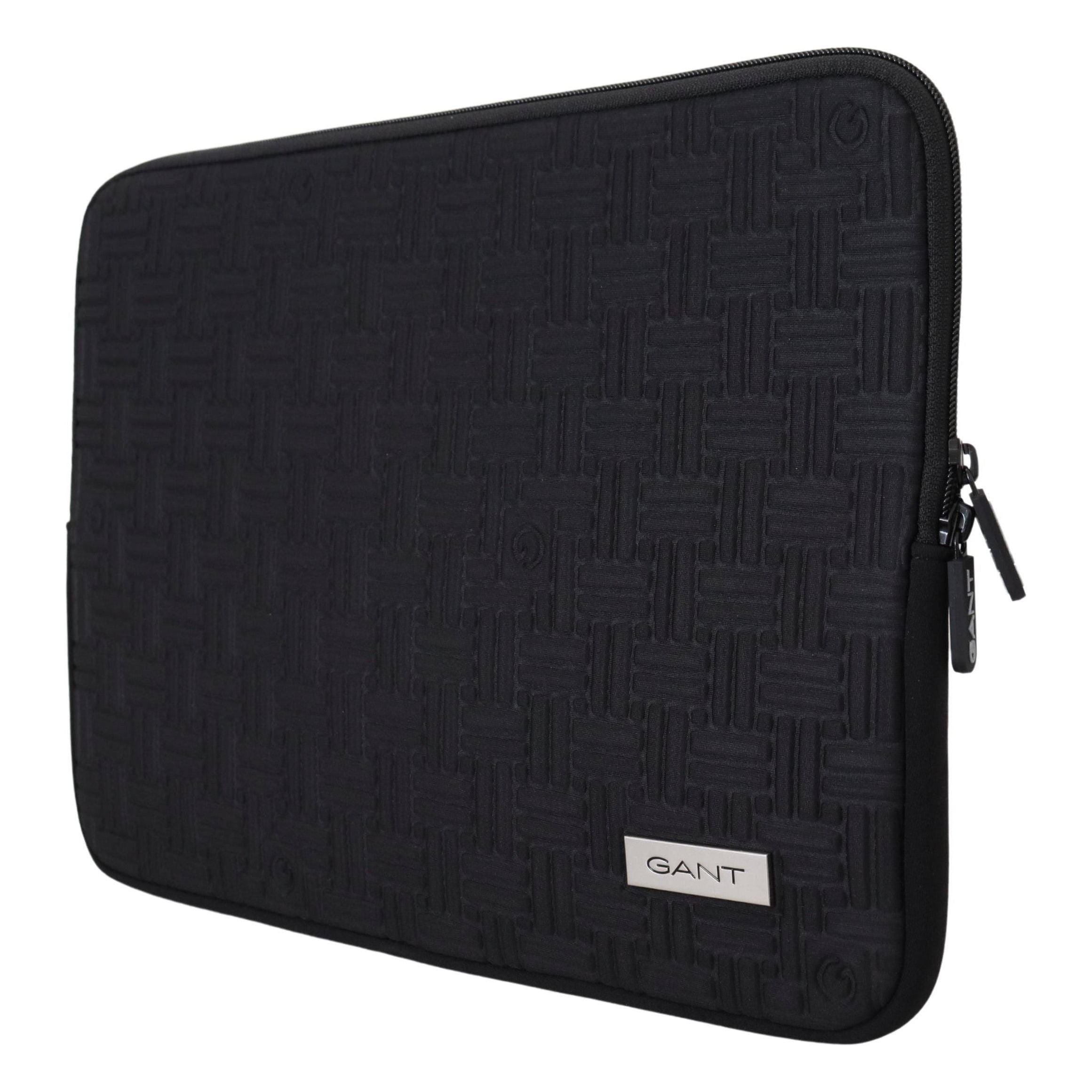 Sleek Black Neoprene Laptop Sleeve