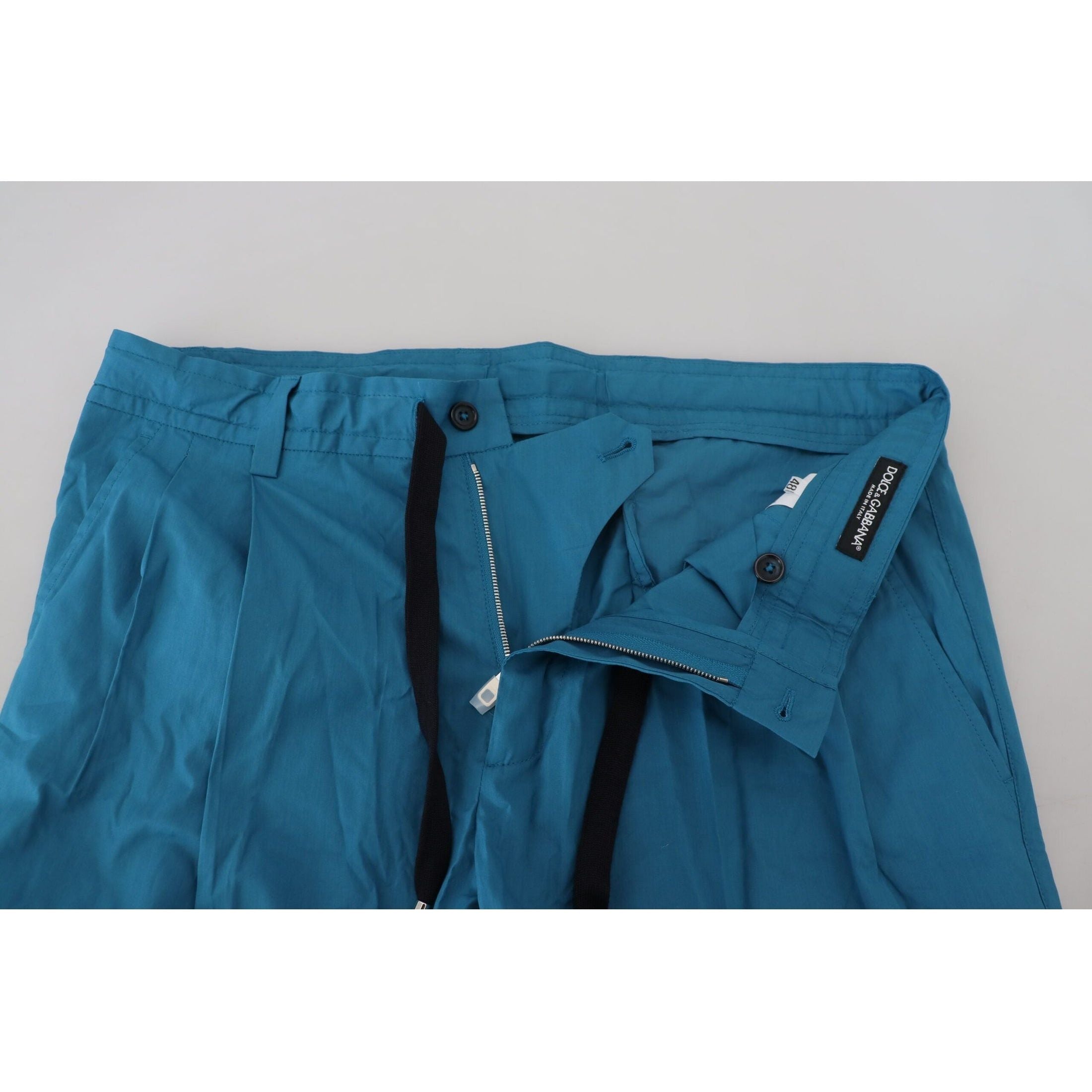 Casual Blue Chinos Trousers Pants