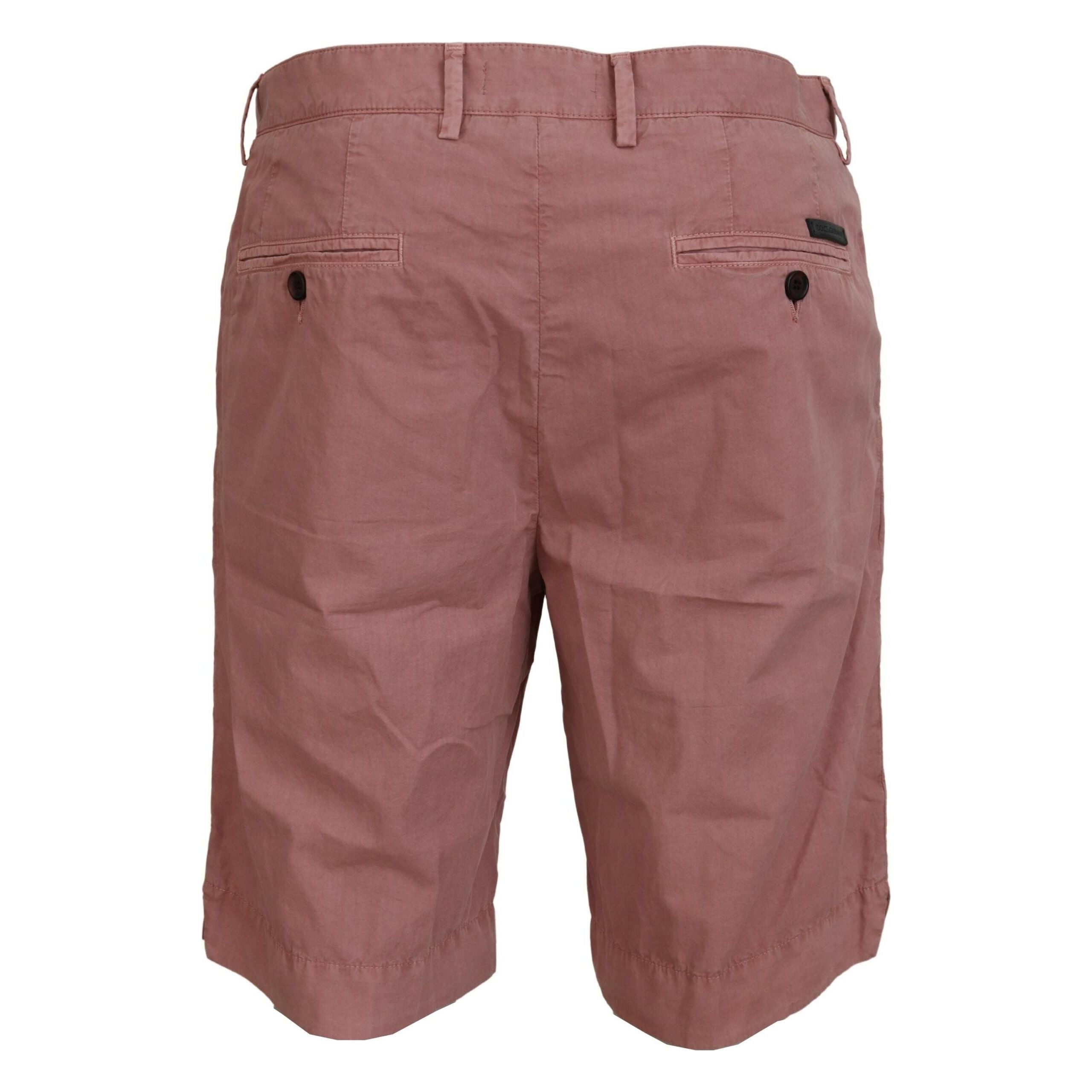 Exquisite Pink Chino Shorts for Men