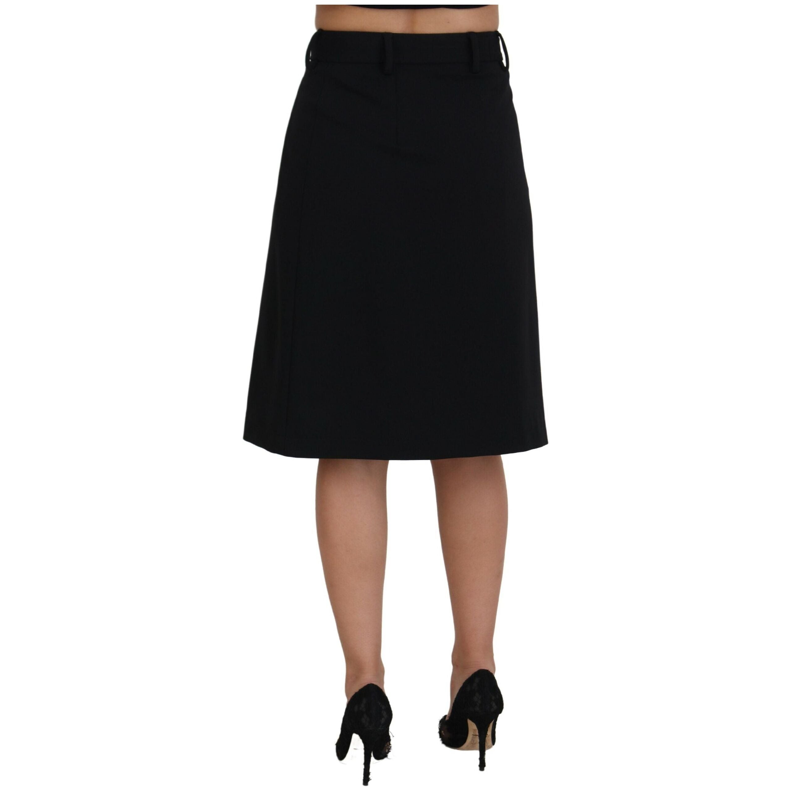 Elegant High Waist Pencil Skirt