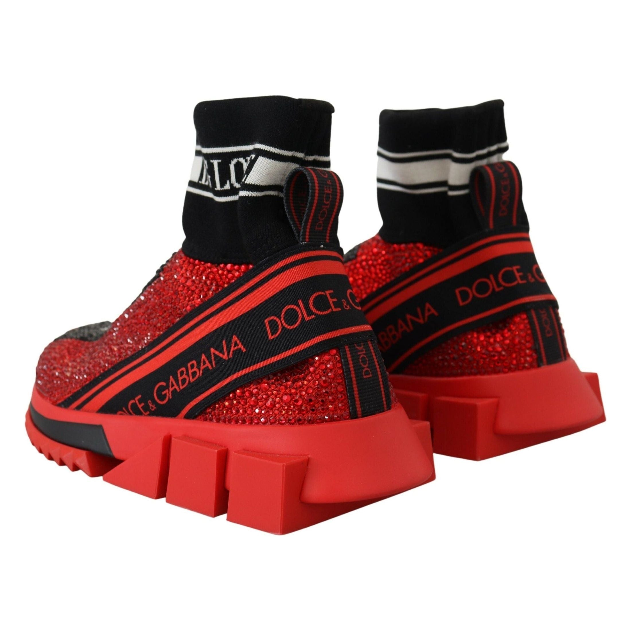 Exquisite Red Sorrento Slip-On Sneakers