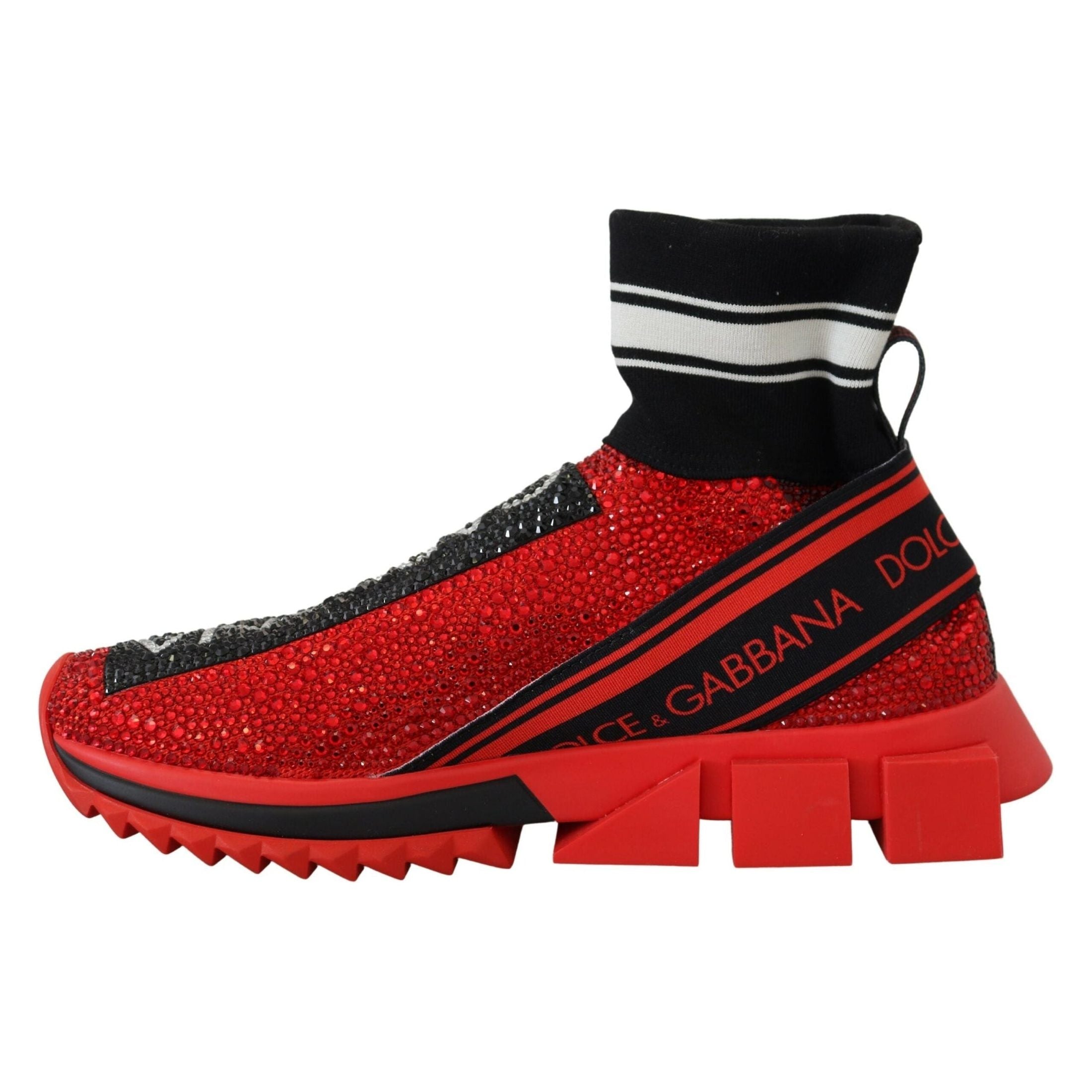 Exquisite Red Sorrento Slip-On Sneakers