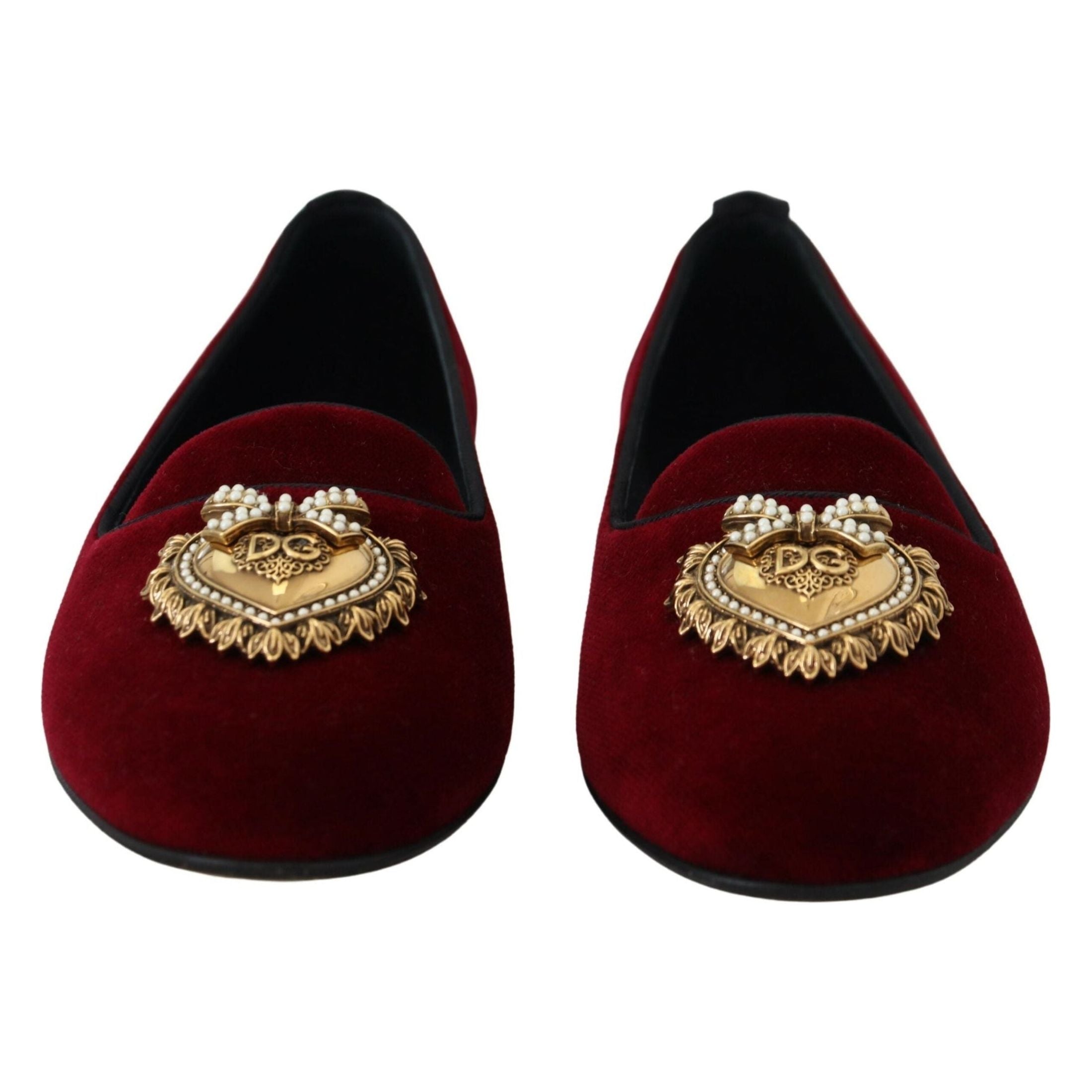 Bordeaux Velvet Devotion Loafers