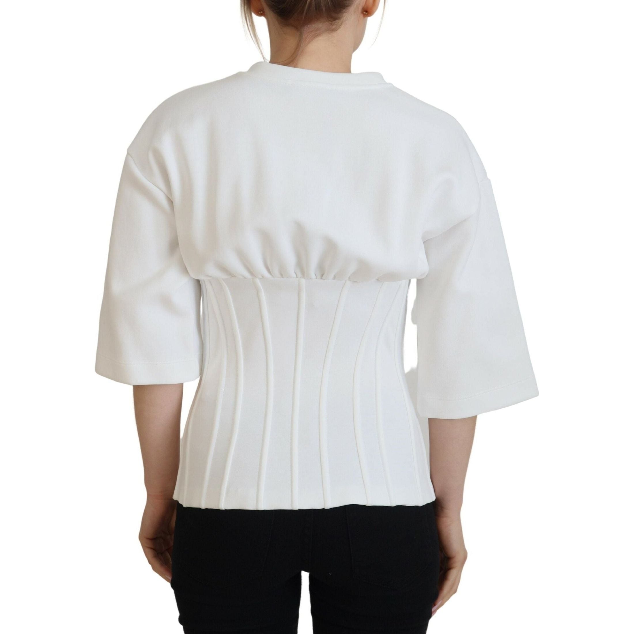 Elegant Corset Top T-Shirt Blouse