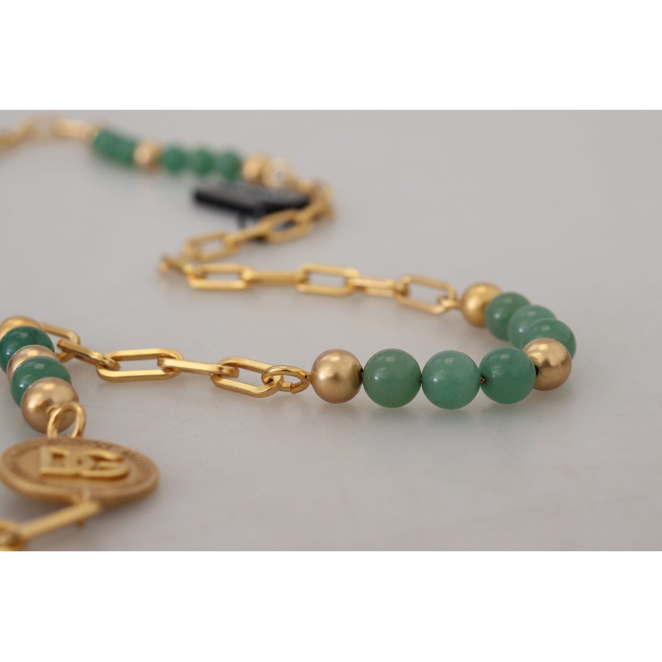 Elegant Gold-Plated Gemstone Necklace