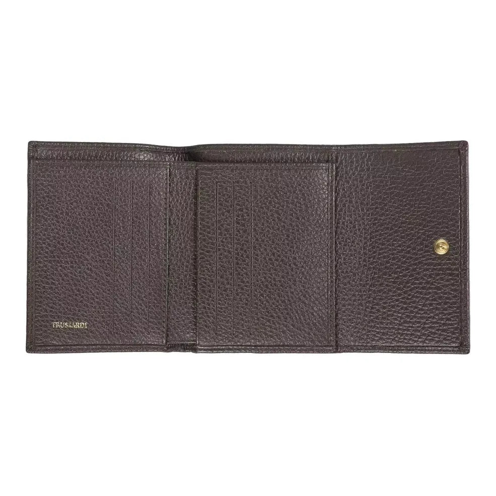 Brown Leather Women Wallet