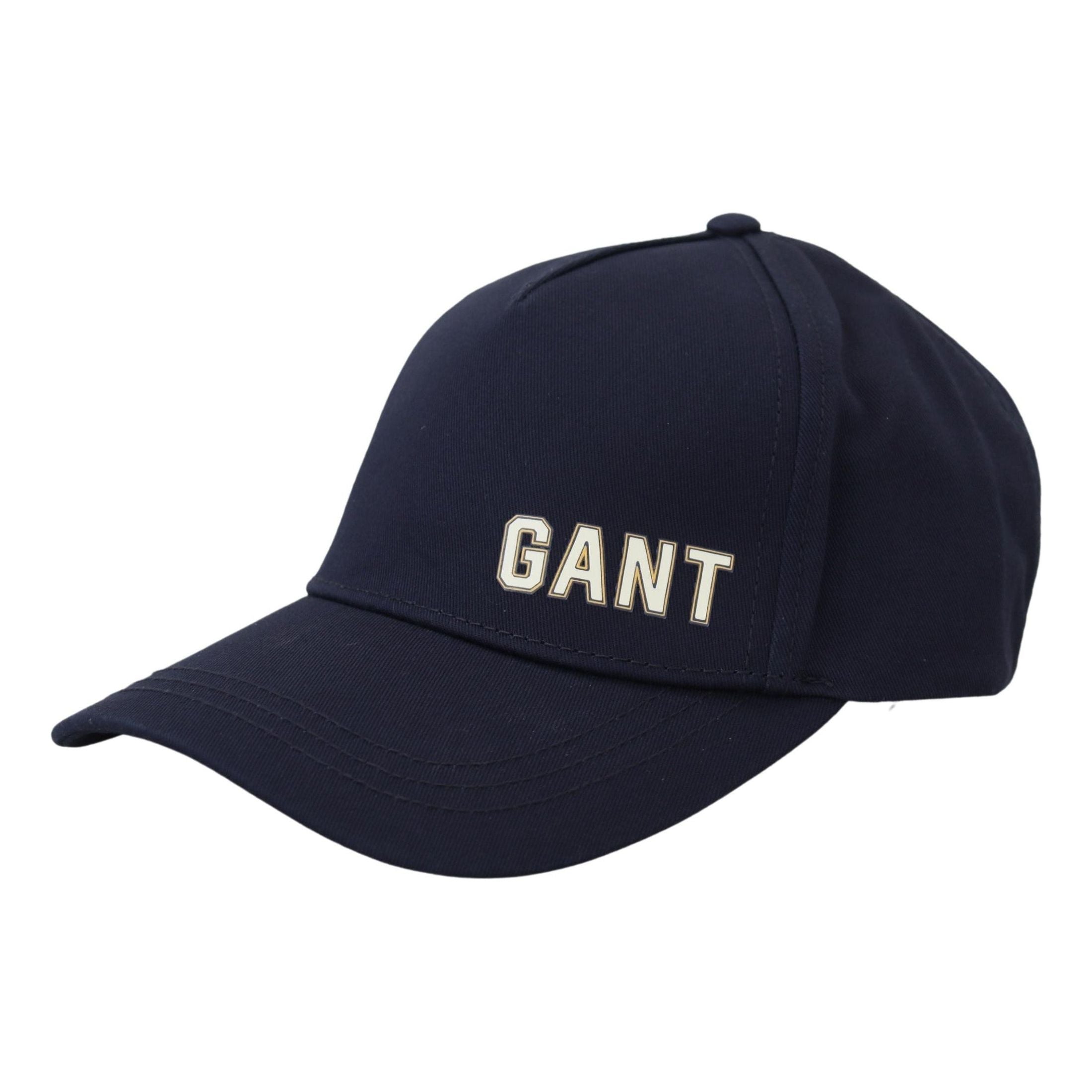 Elegant Blue Cotton Baseball Hat