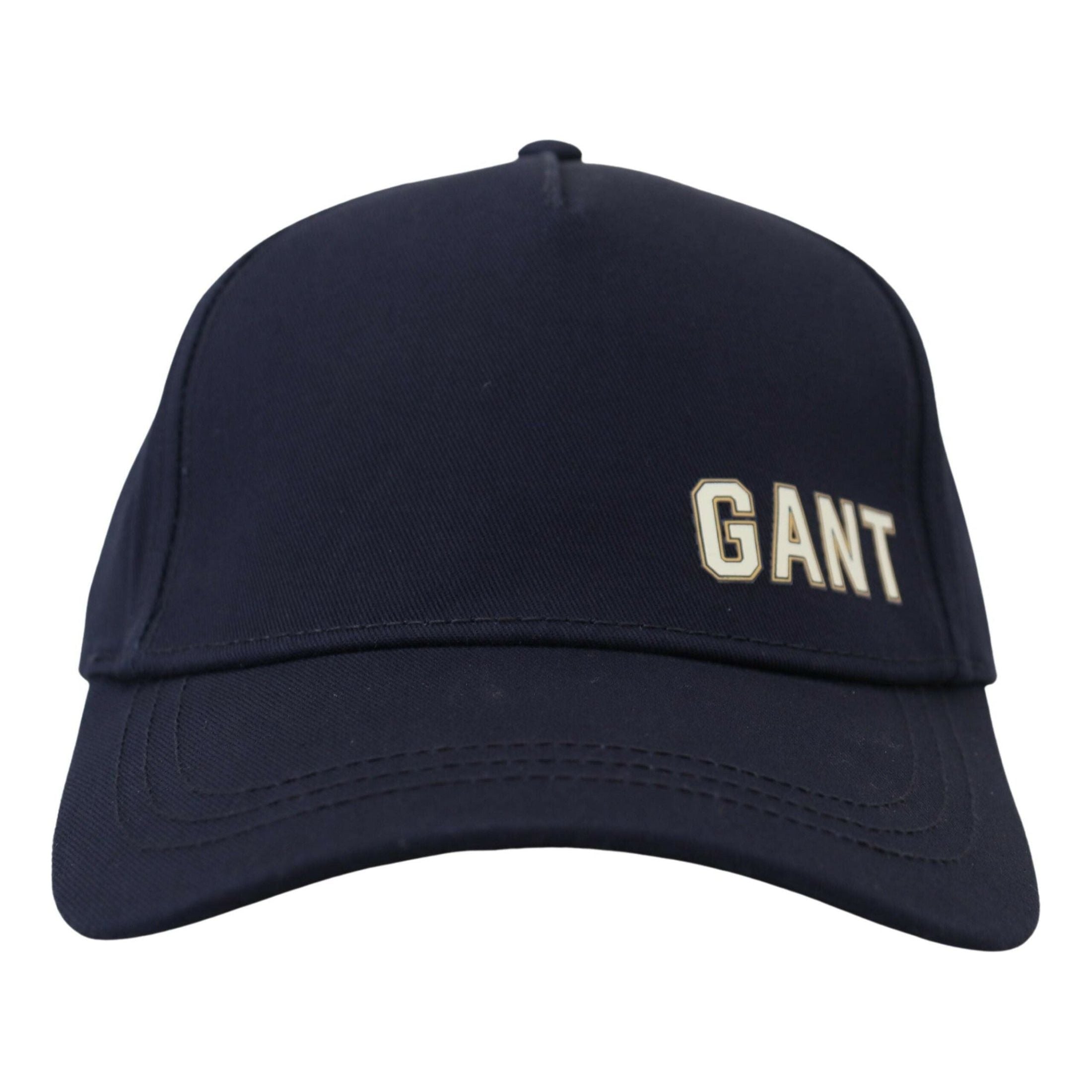 Elegant Blue Cotton Baseball Hat