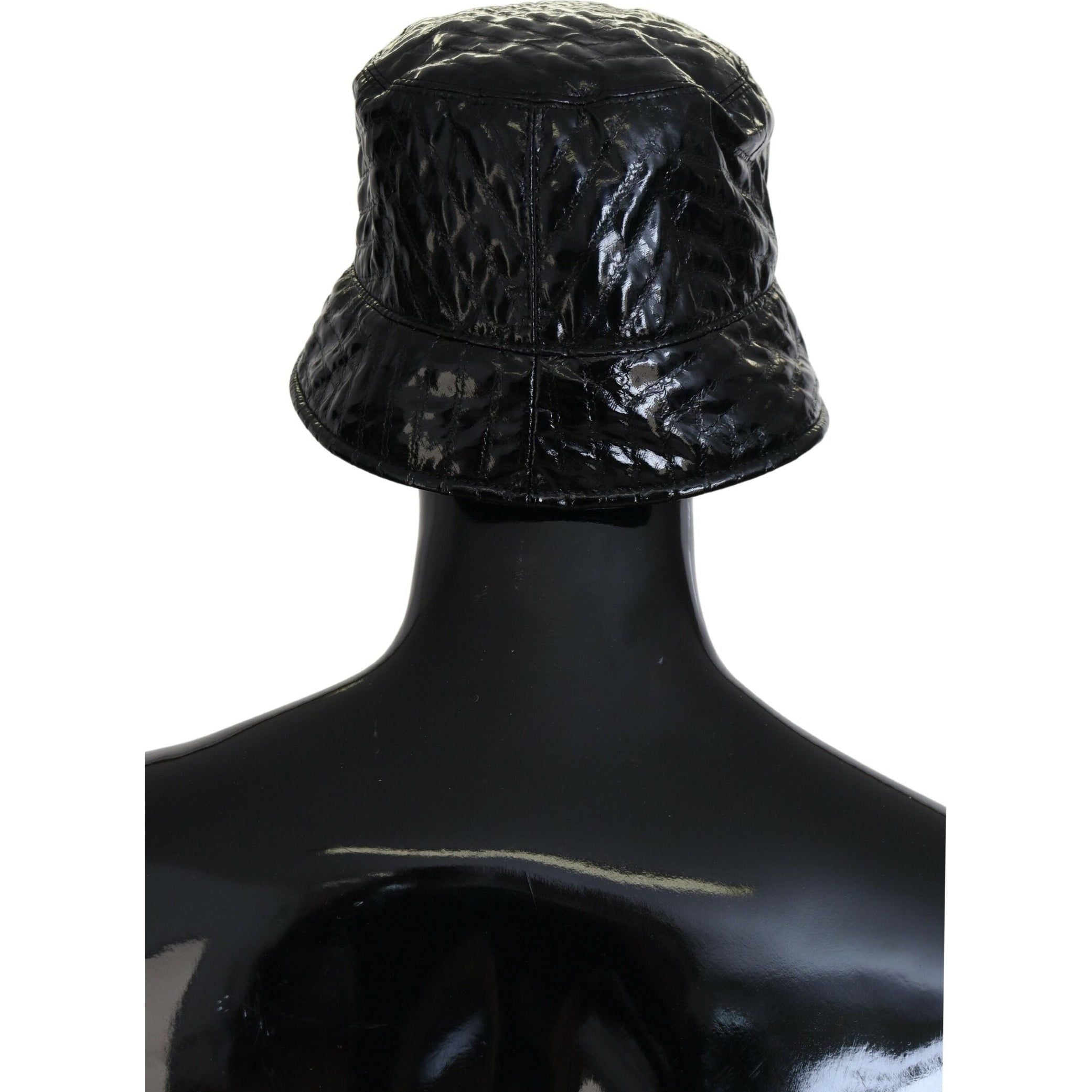 Elegant Black Bucket Cap