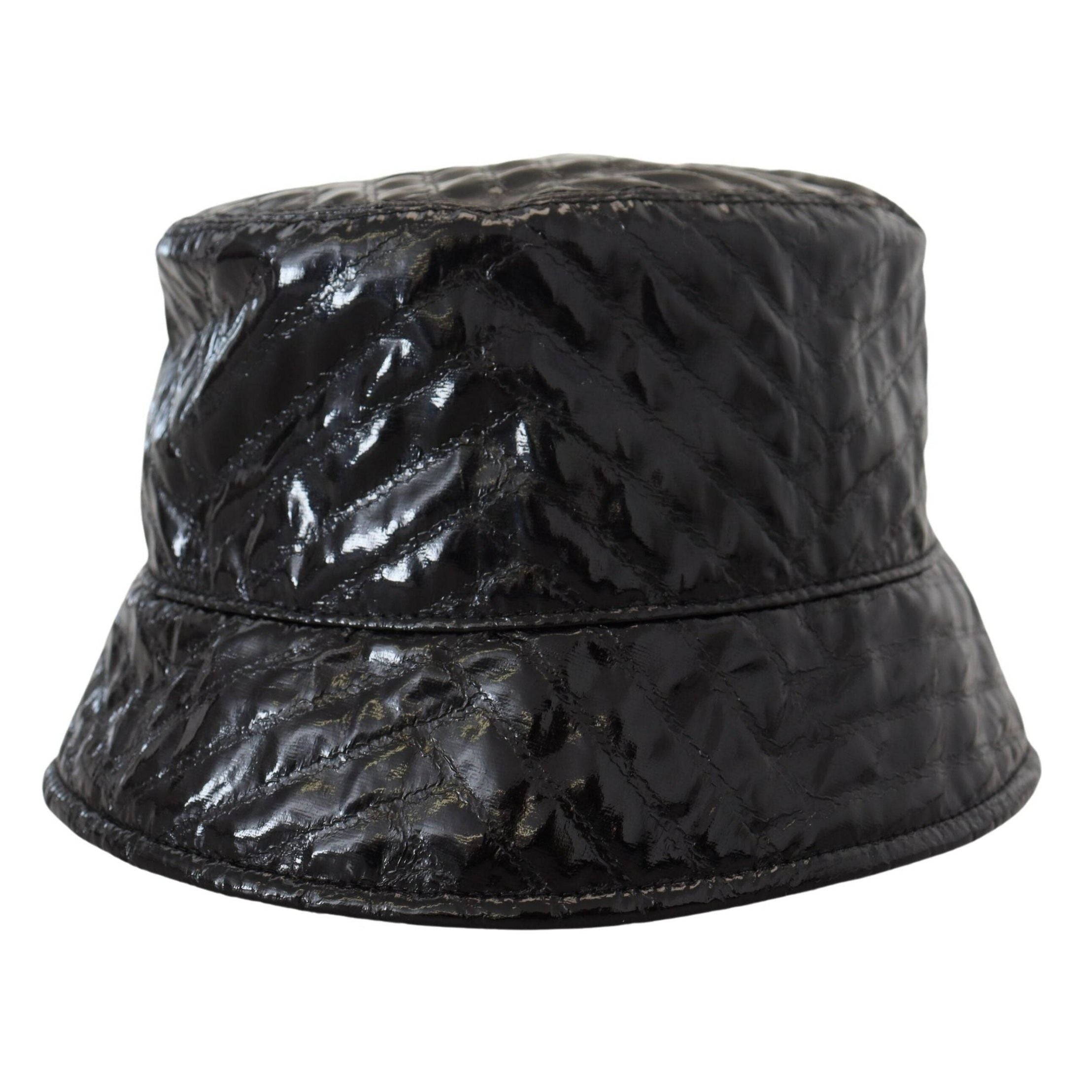 Elegant Black Bucket Cap