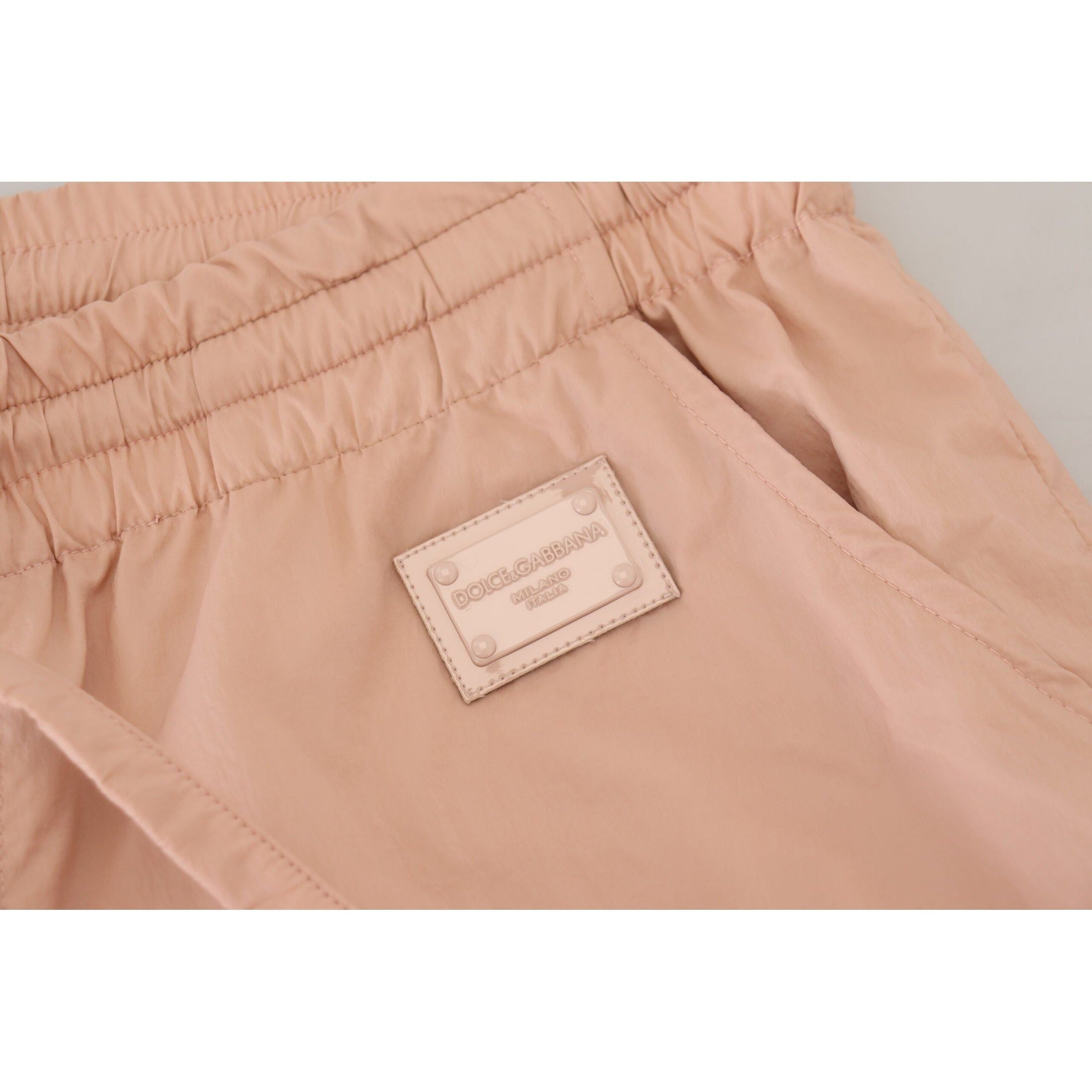 Elegant Peach Casual Sweatpants