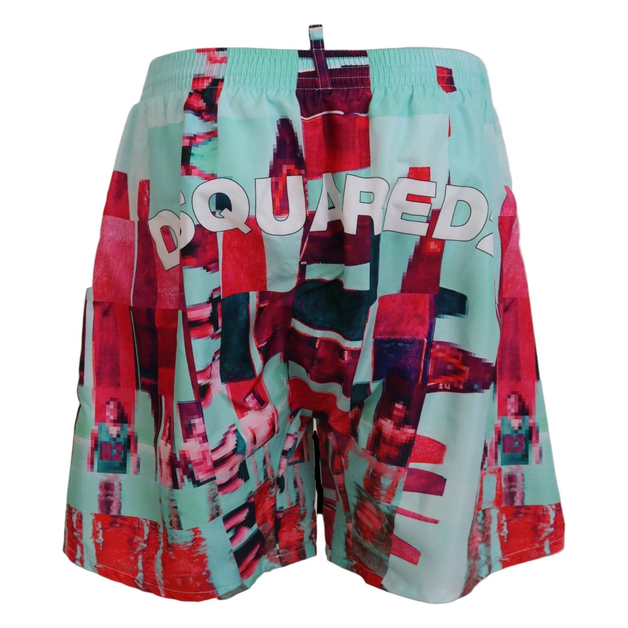 Multicolor Printed Swim Shorts Boxer