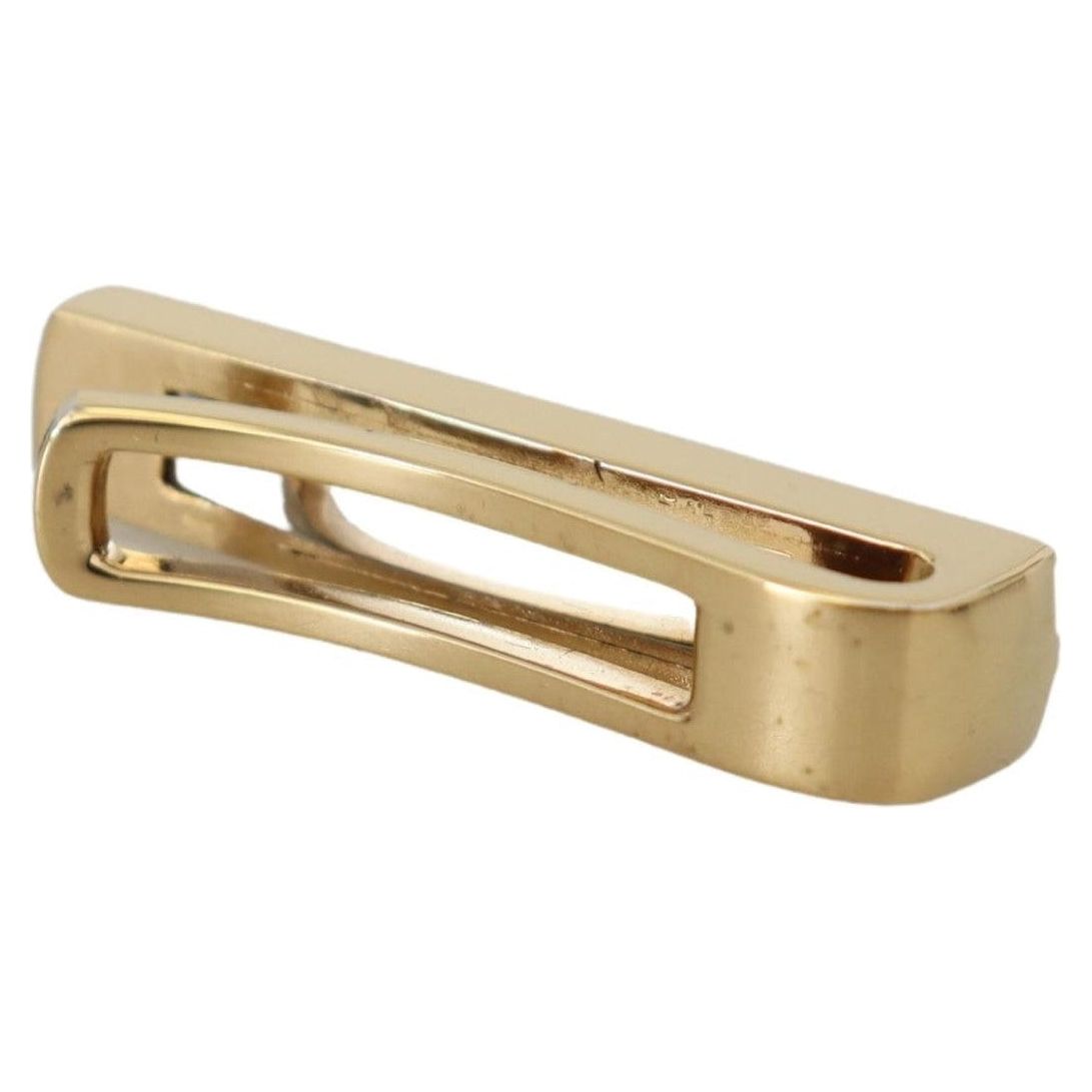 Elegant Gold Brass Tie Clip for Men