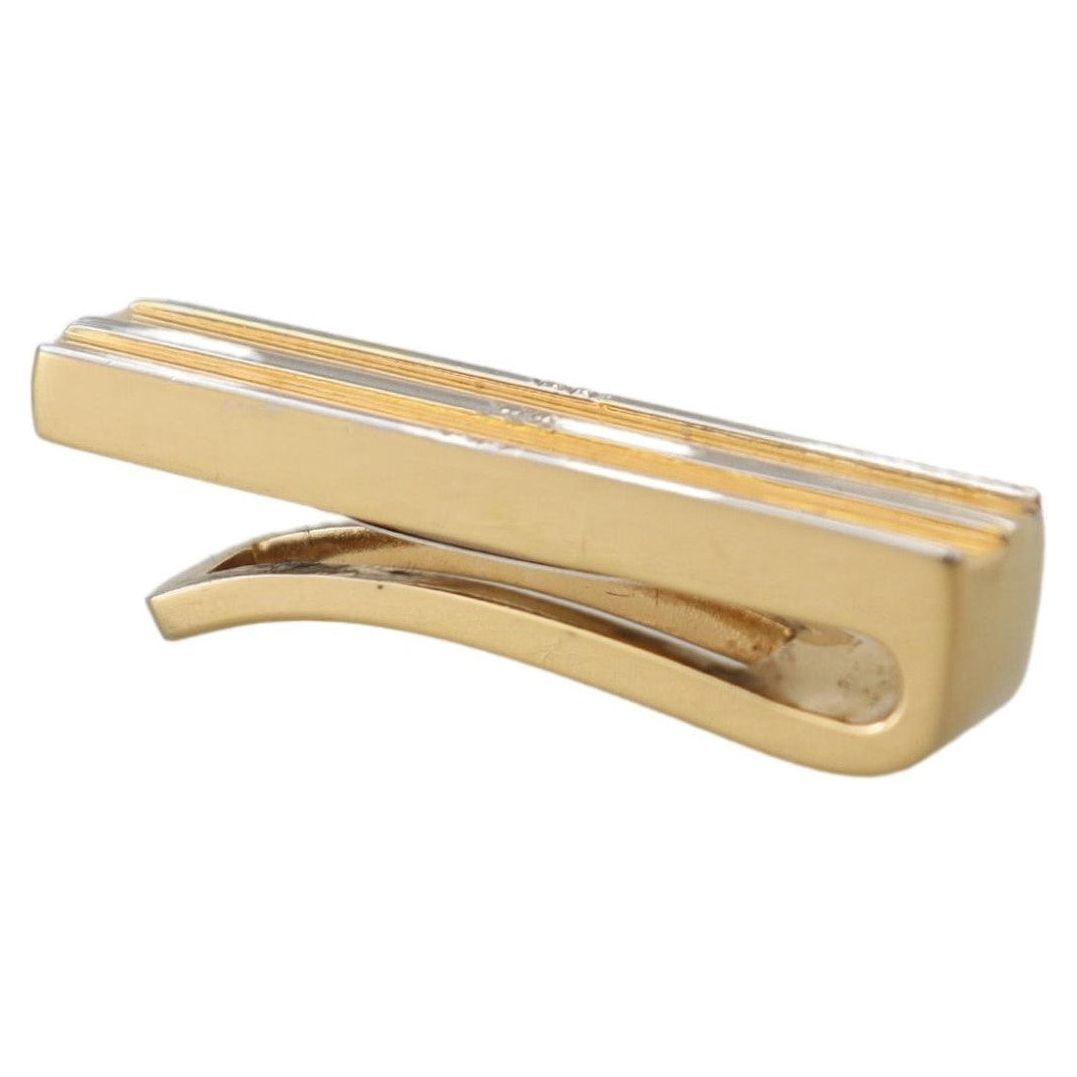 Elegant Gold Brass Tie Clip for Men