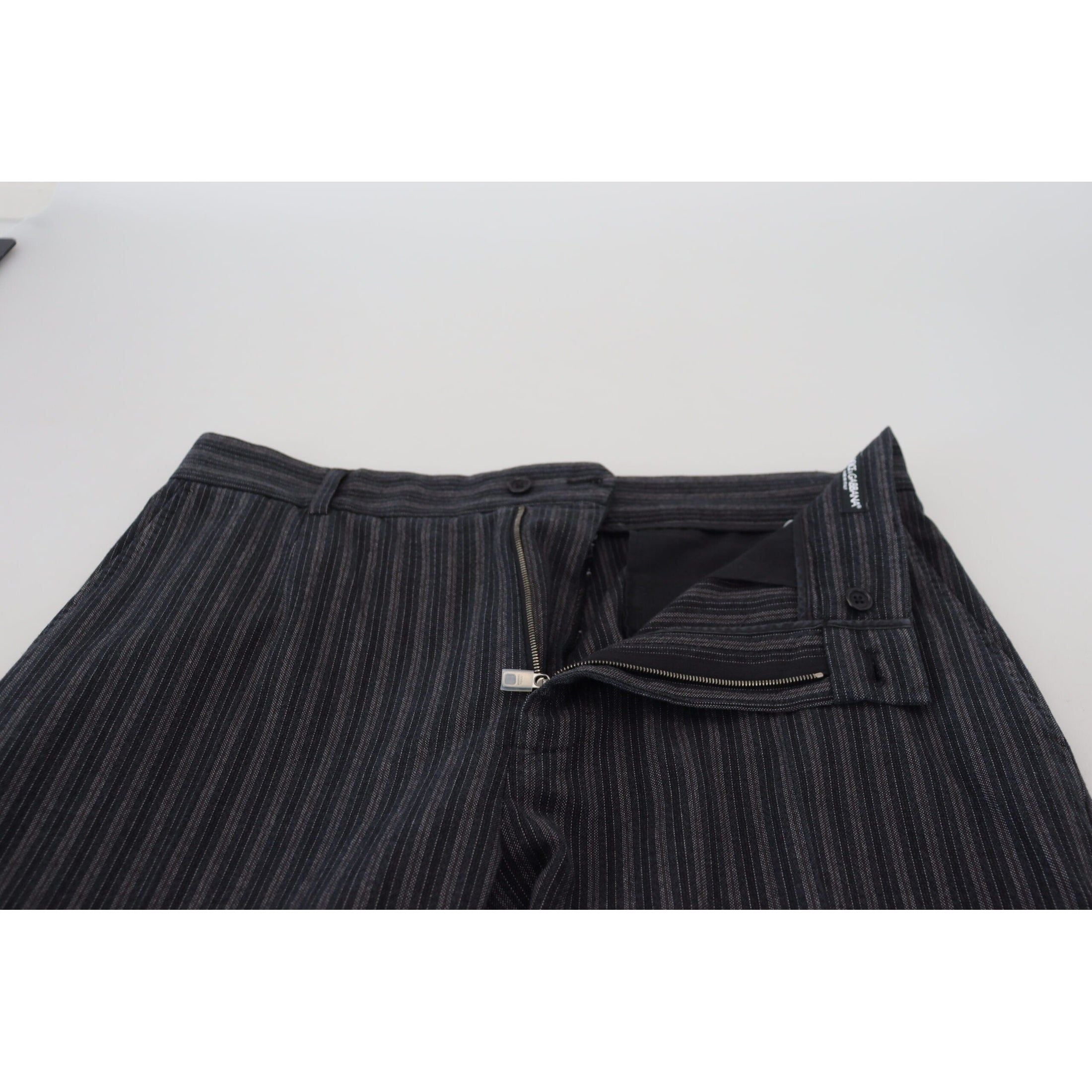 Elegant Striped Chino Dress Pants